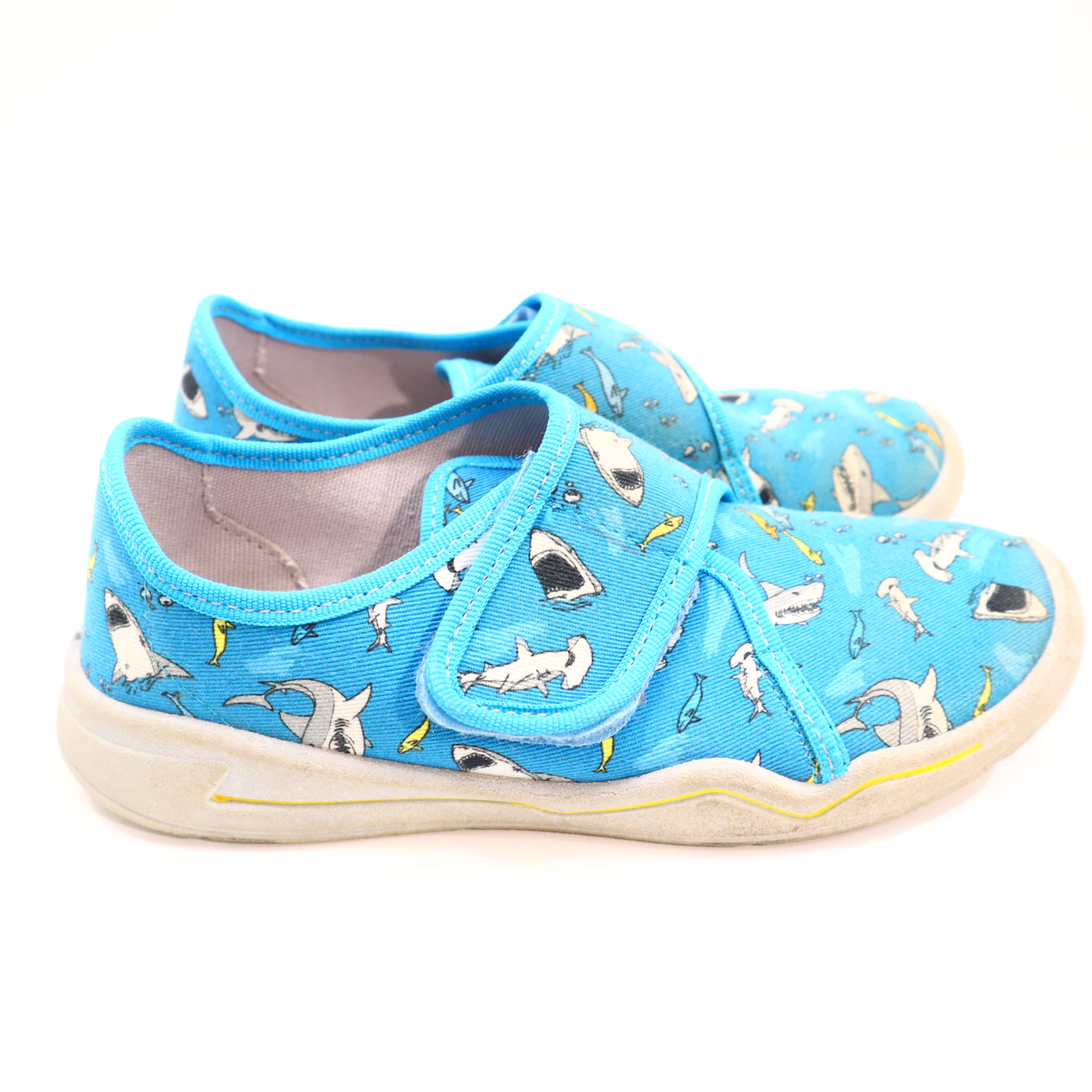 Hausschuhe/Wasserschuhe SuperFit 31 türkis/weiß Pantoffel