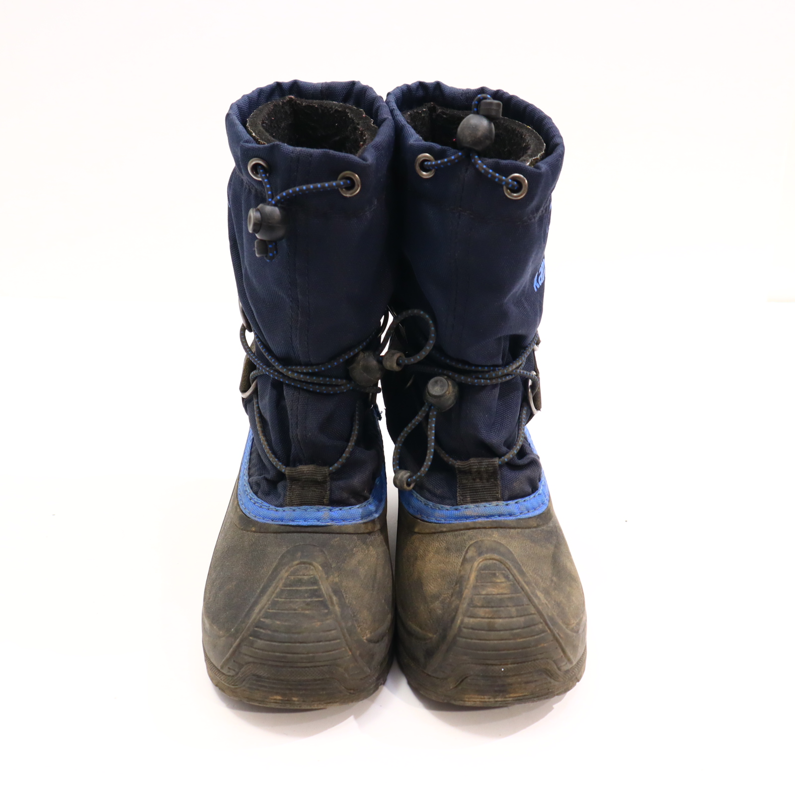 Stiefel kamik 34 schwarz Snowboot Herbst/Winter leichter gleichmäßiger Sohlenabrieb
