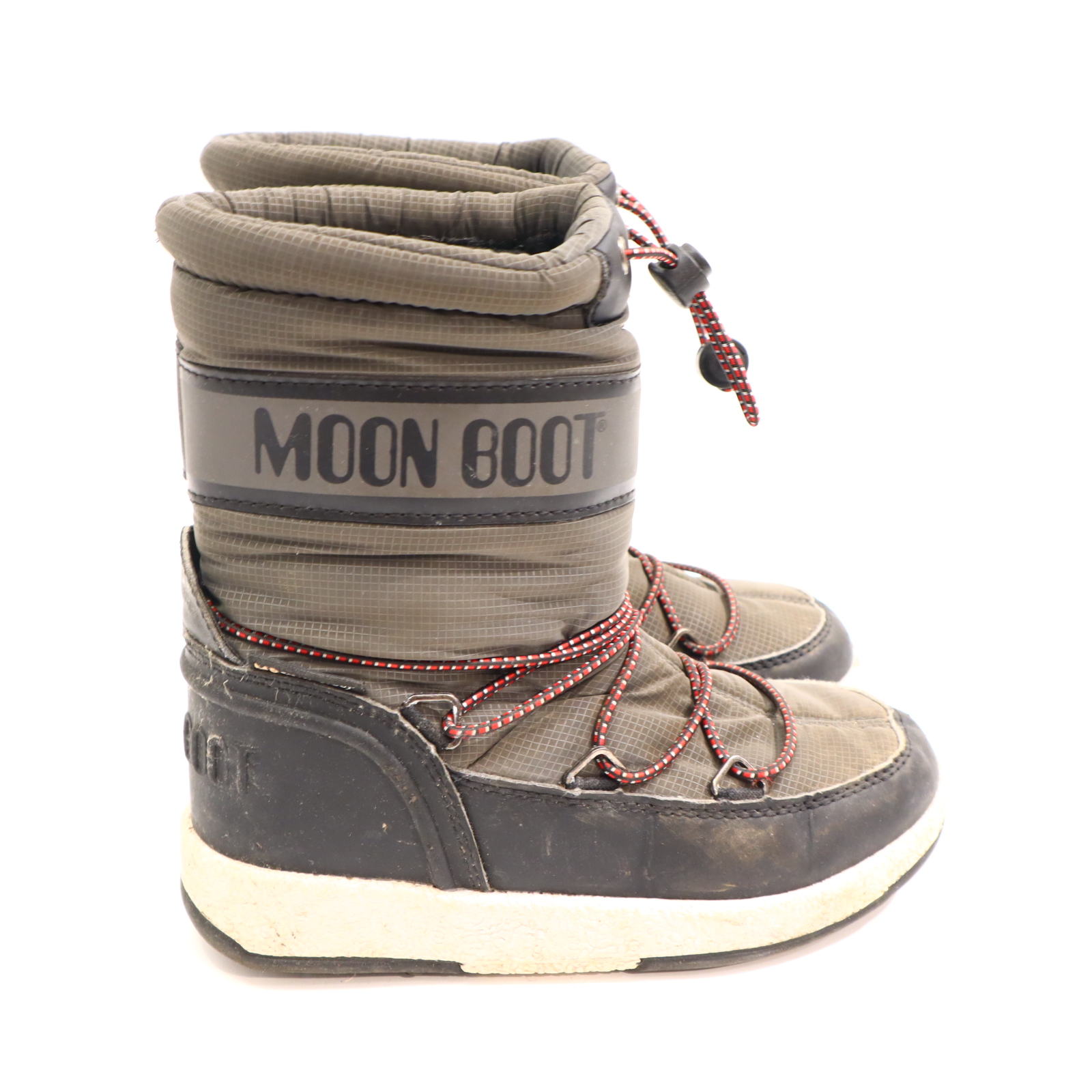 Stiefel MOON BOOT 30 schwarz Snowboot Waterproof leichter gleichmäßiger Sohlenabrieb