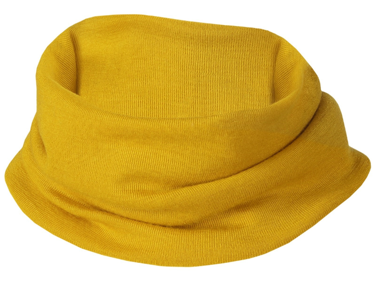 ENGEL - Schlauchschal - 1 - safran - 100% Schurwolle (kbT)/Seide
