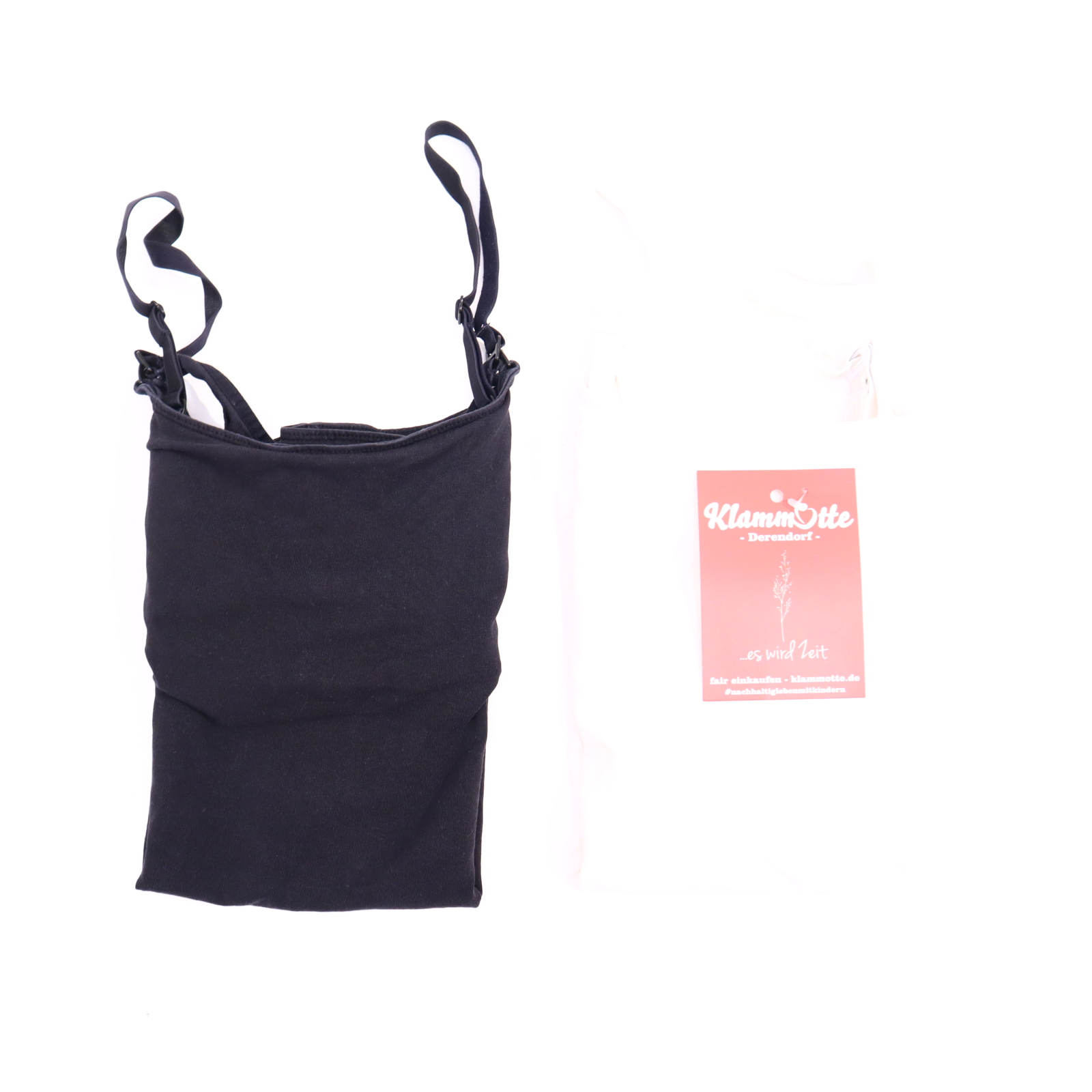 Shirt H&M L/42/44 schwarz/weiß Baumwolle/Elasthan Stillshirt/Top/2er Set