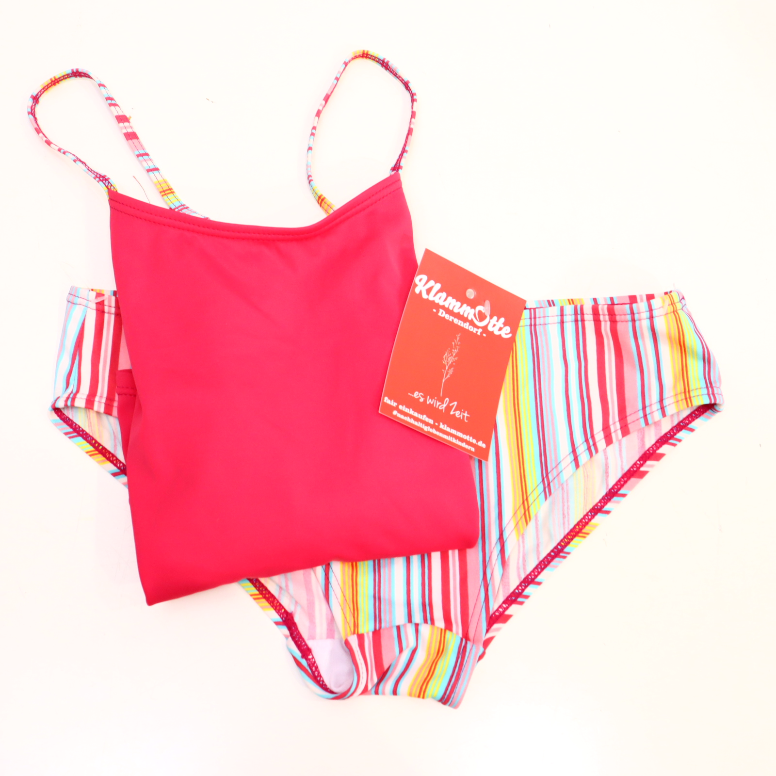 Badekleidung C&A 36 bunt/pink Tankini