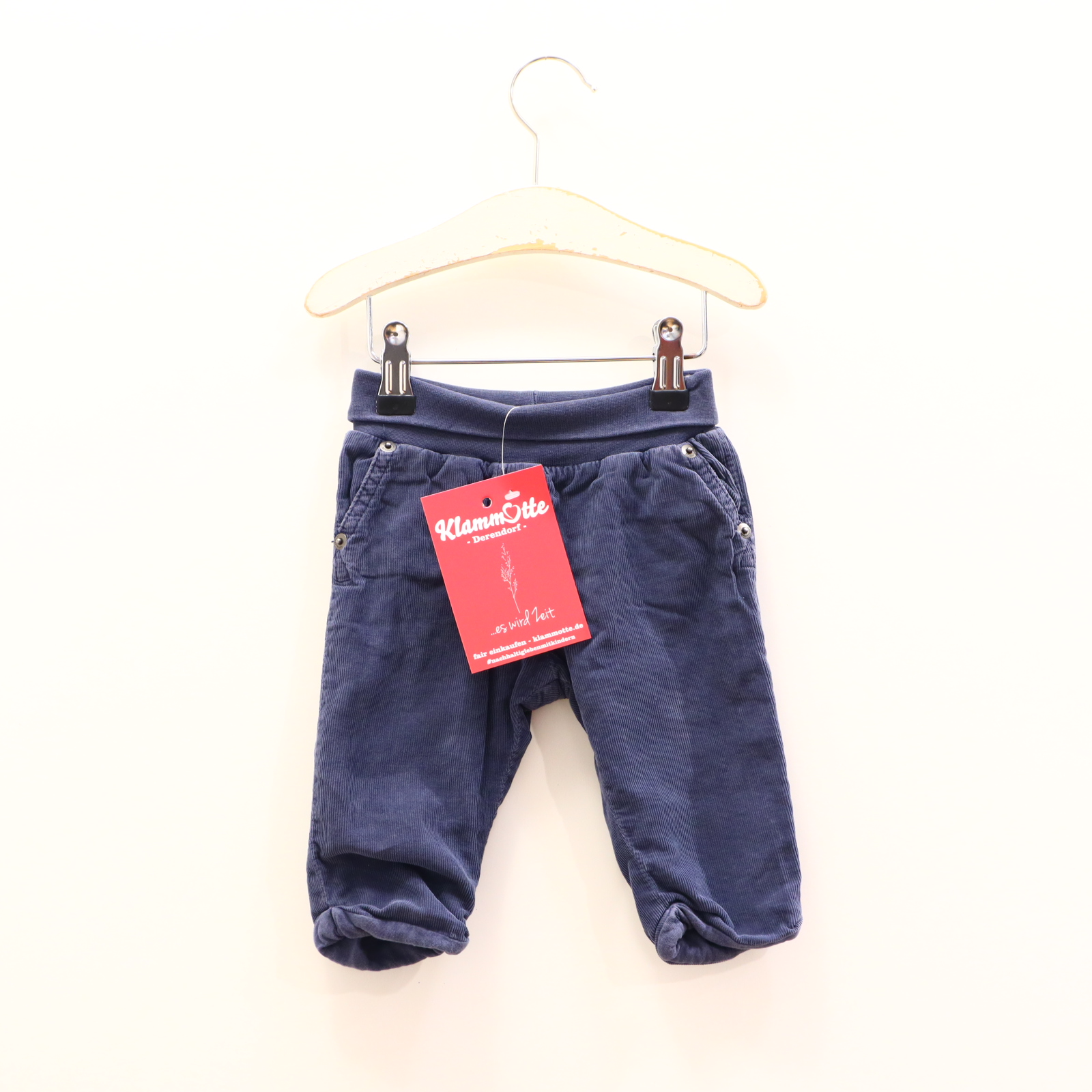 Hosen & Strampler Marc O'Polo 62 blau Hose Cord Komfortbund gefüttert/Jerseyfutter Herbst/Winter