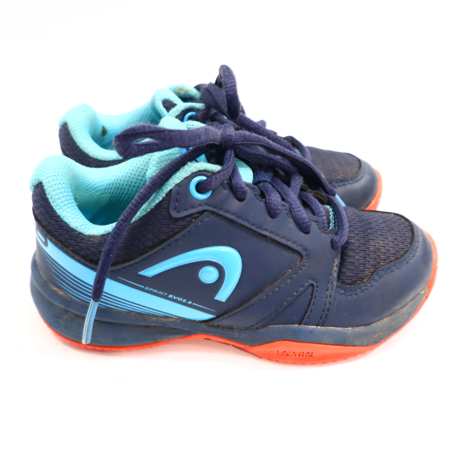 Sportschuh HEAD 28 Tennis blau/turkis Schnürrschuh