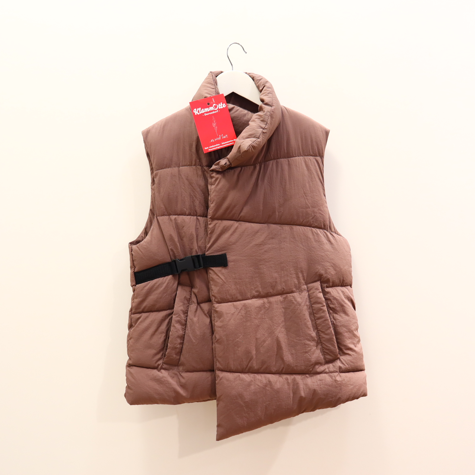 Jacke ZARA Steppweste 152 aubergine
