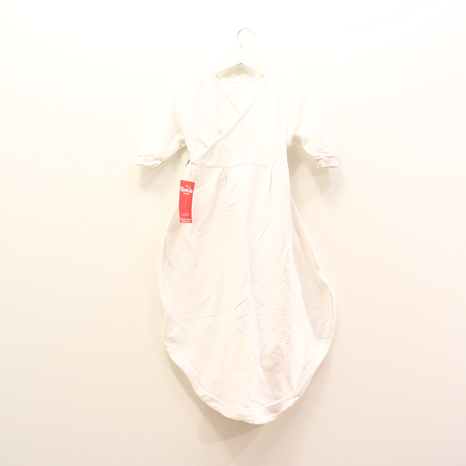 Schlafsack Alvi 86cm Innensack weiß Baumwolle