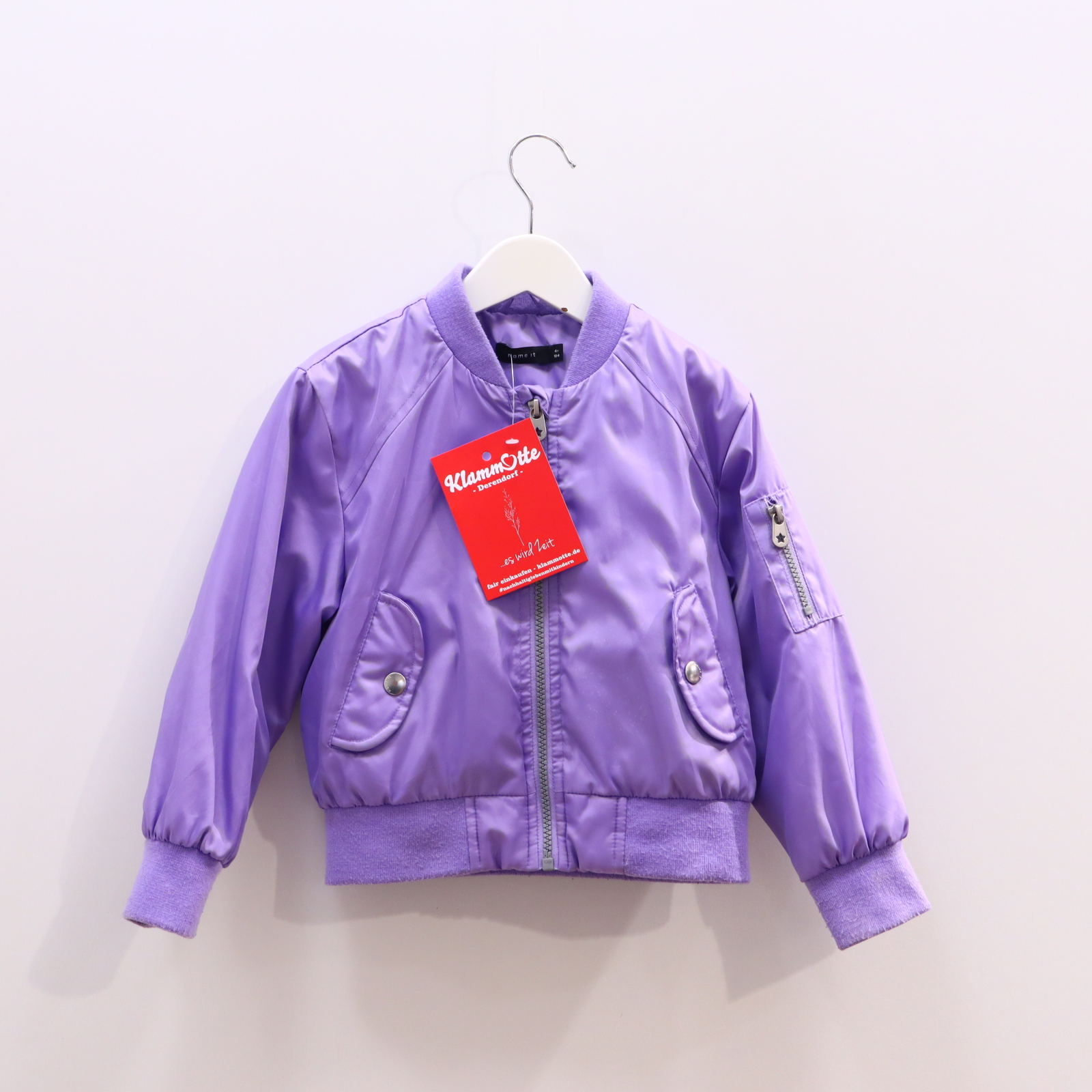 Jacke name it Blouson 104 flieder Übergang