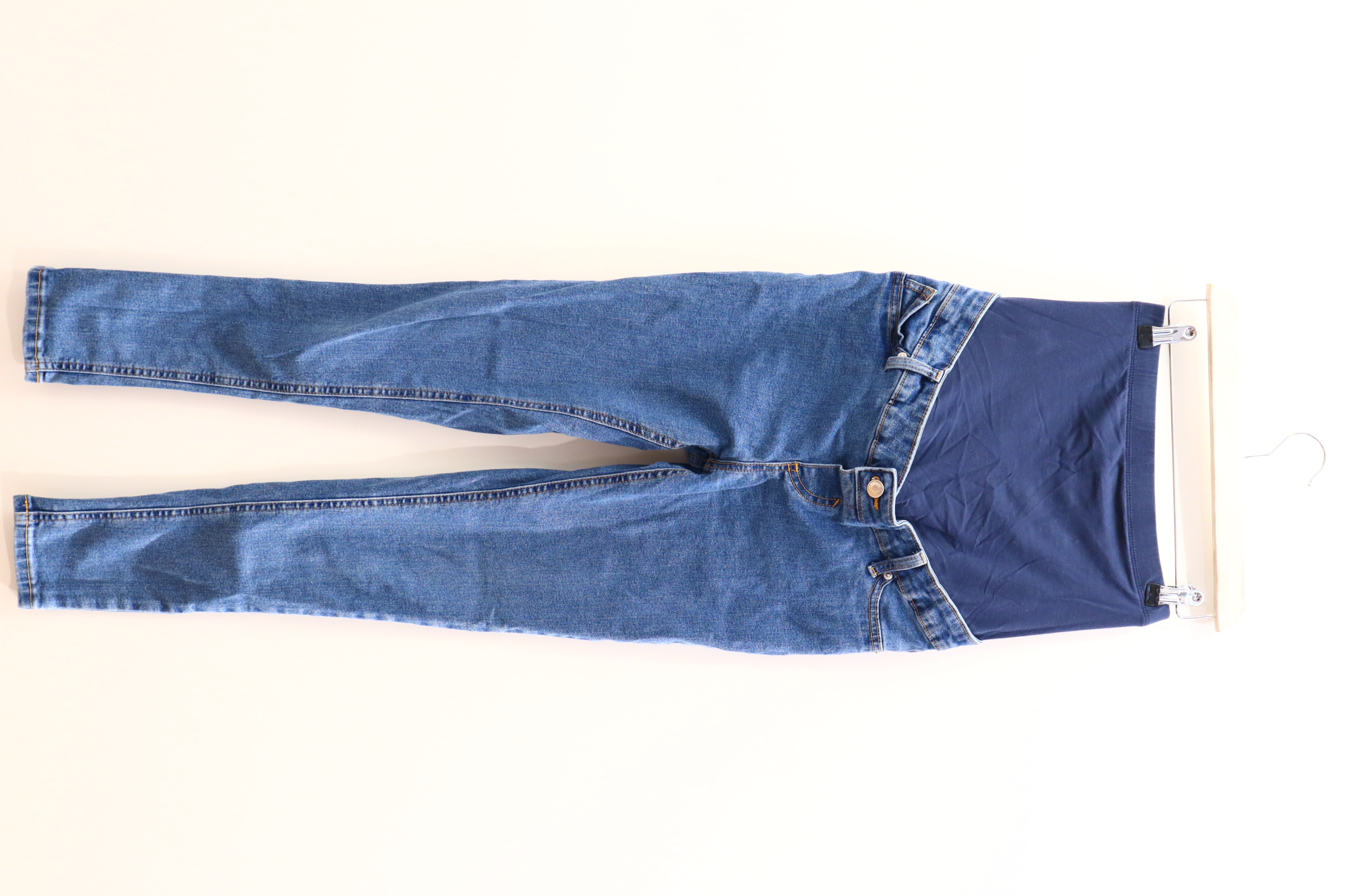 Hose asos 36 Jeans blau denim High rib