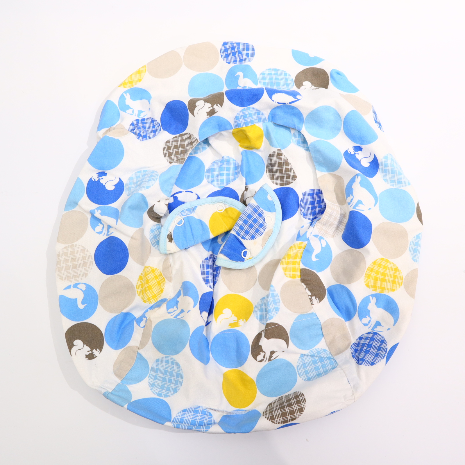 Hochstuhl STOKKE Tripp Trapp blau/bunt/weiß Newborn Set Bezug