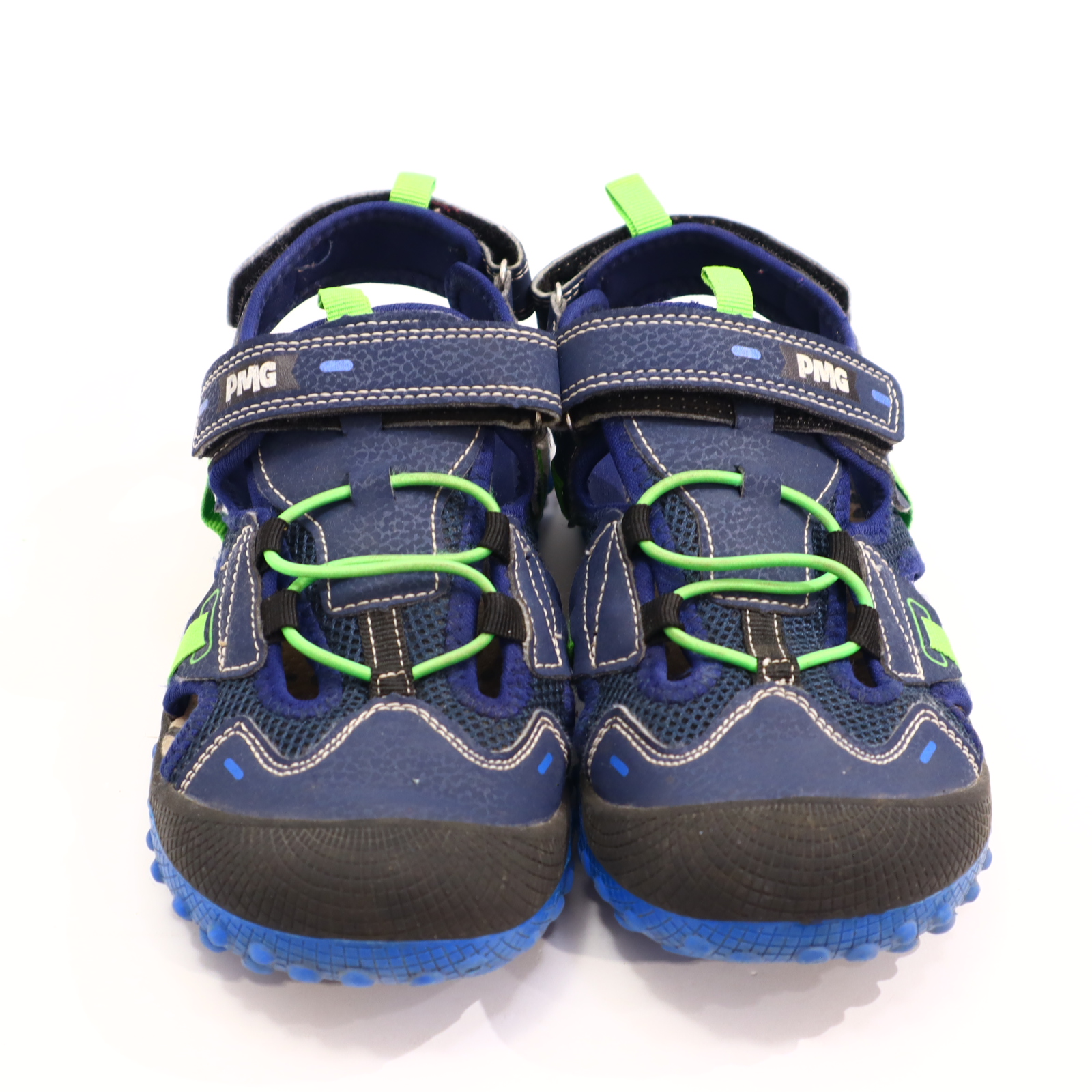 Sandalen Primigi 36 blau/grün leichte gleichmäßige Ablaufspuren