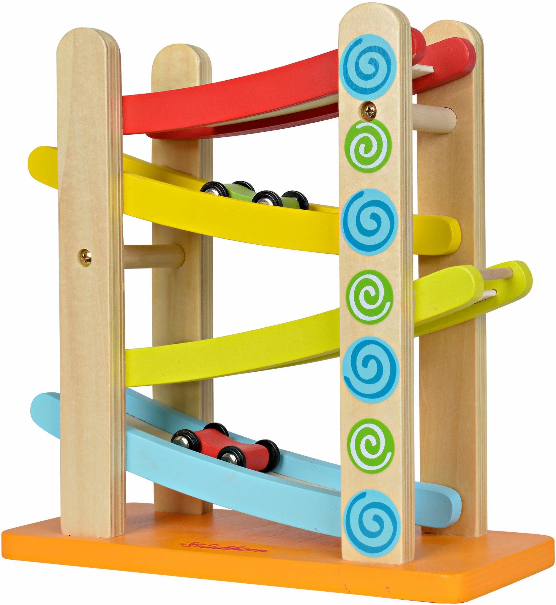 Babyspielzeug Eichhorn bunt/natur Kugelbahn gut/mit Originalverpackung!