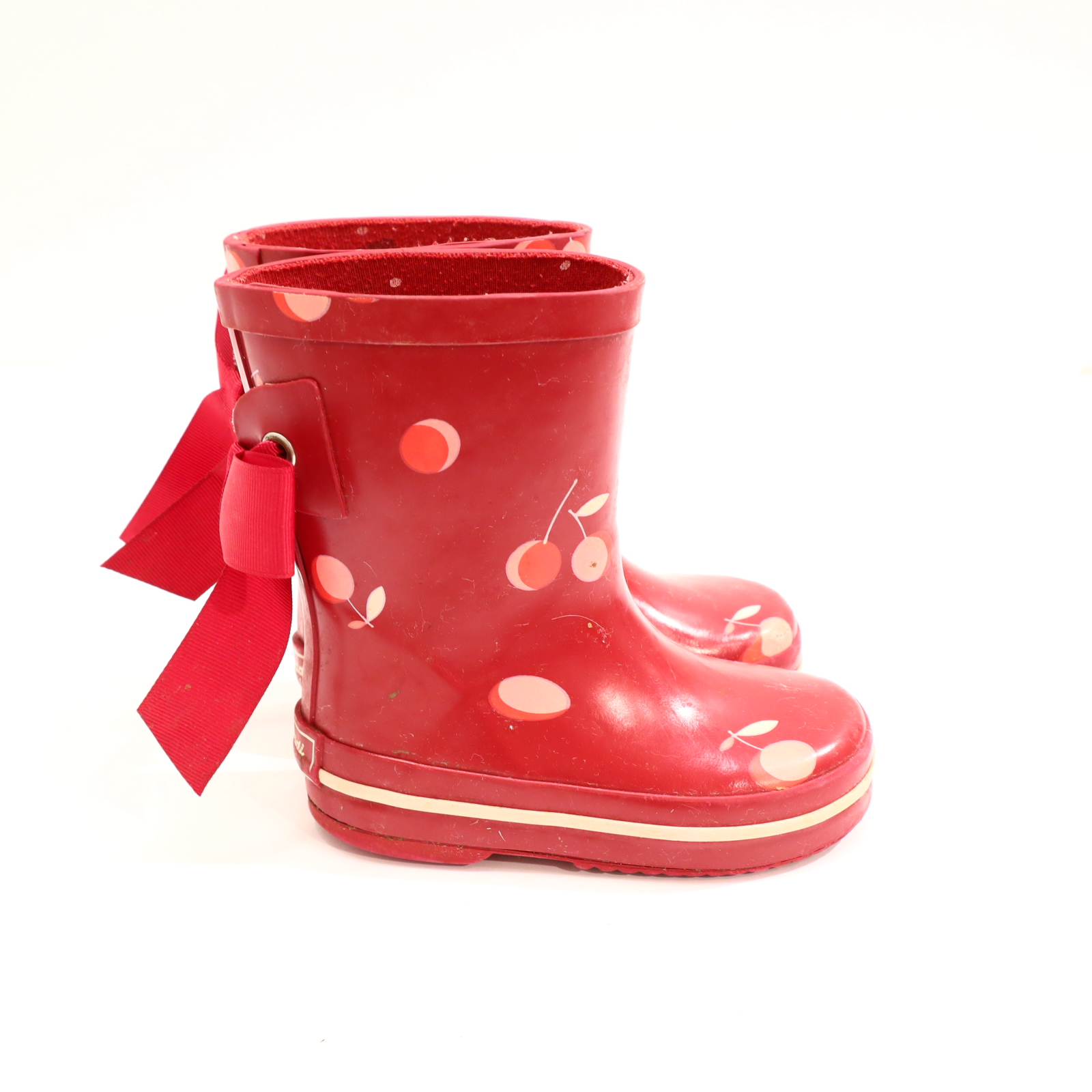 Gummistiefel jacadi 22 rot Muster