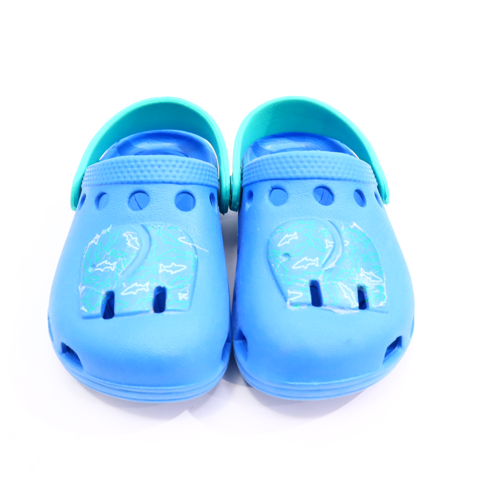 Hausschuhe/Wasserschuhe Elefanten 24 blau Cloks