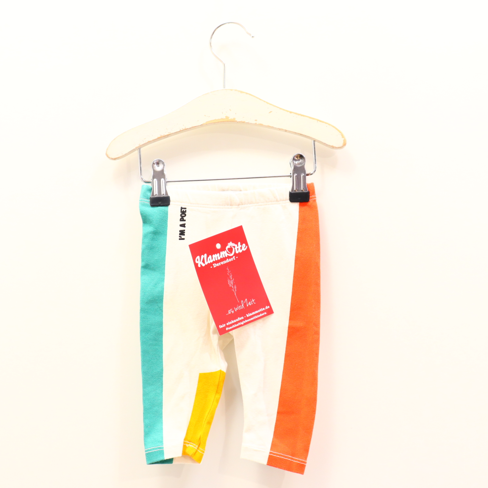 Hosen & Strampler BOBO CHOSES 68 gelb/grün/orange/weiß Print Legging Baumwolle/Elasthan Gummibandzug