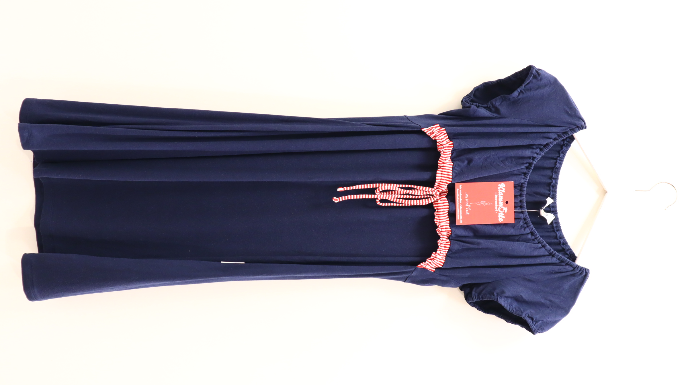 Kleider & Röcke Viva la Mama Jerseykleid/Stillkleid M/38/40 blau Elasthan/Viskose