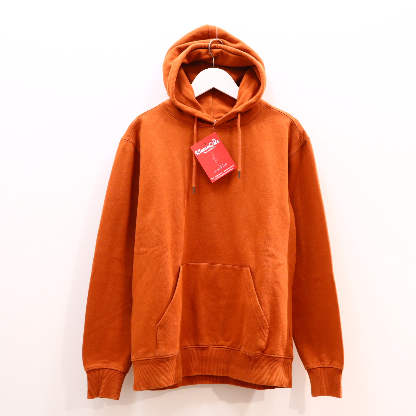 Oberteil Gr. 176 Kapuzenpullover karamell Biobaumwolle/Polyester M