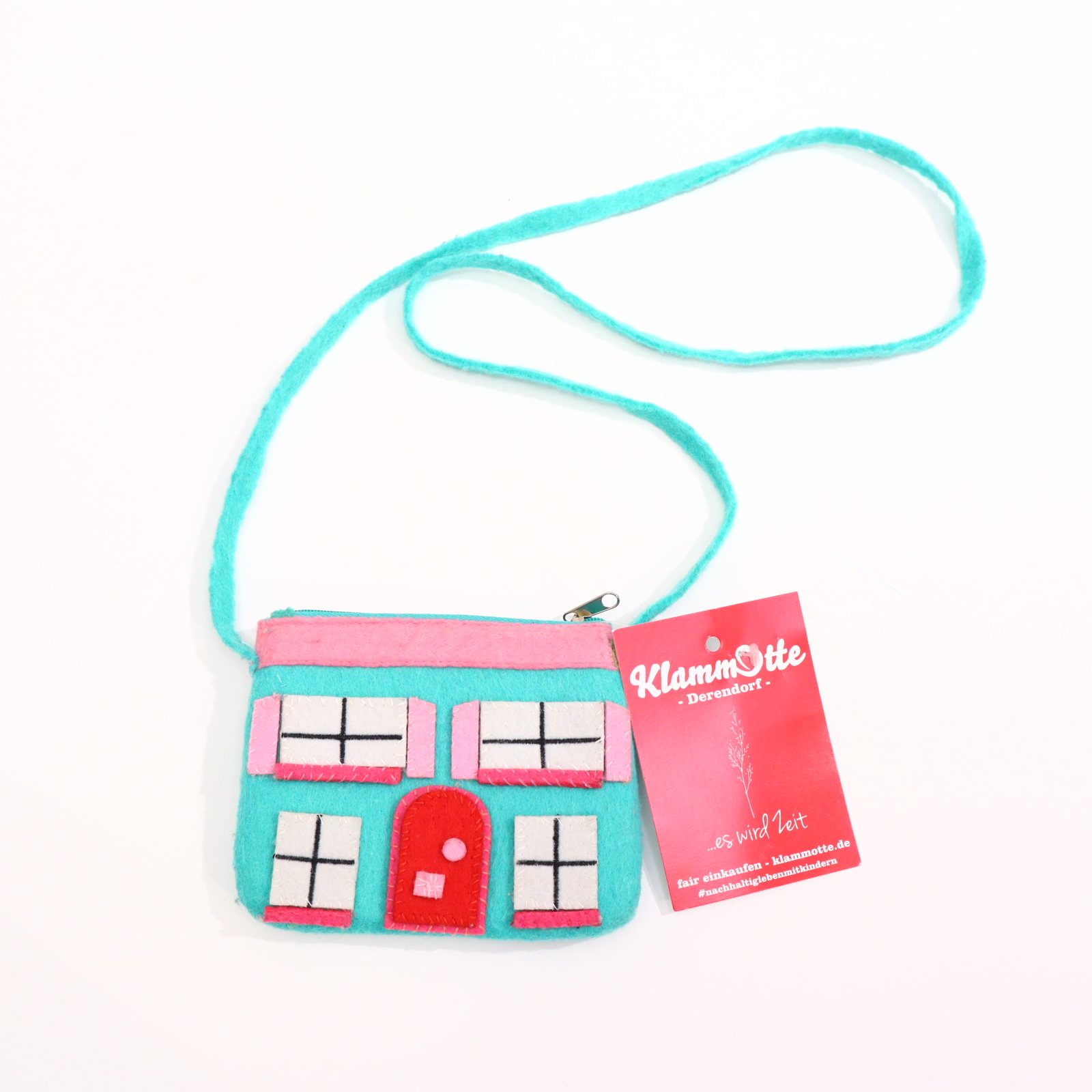 Taschen & Rucksäcke rosa/mint Brustbeutel Filz