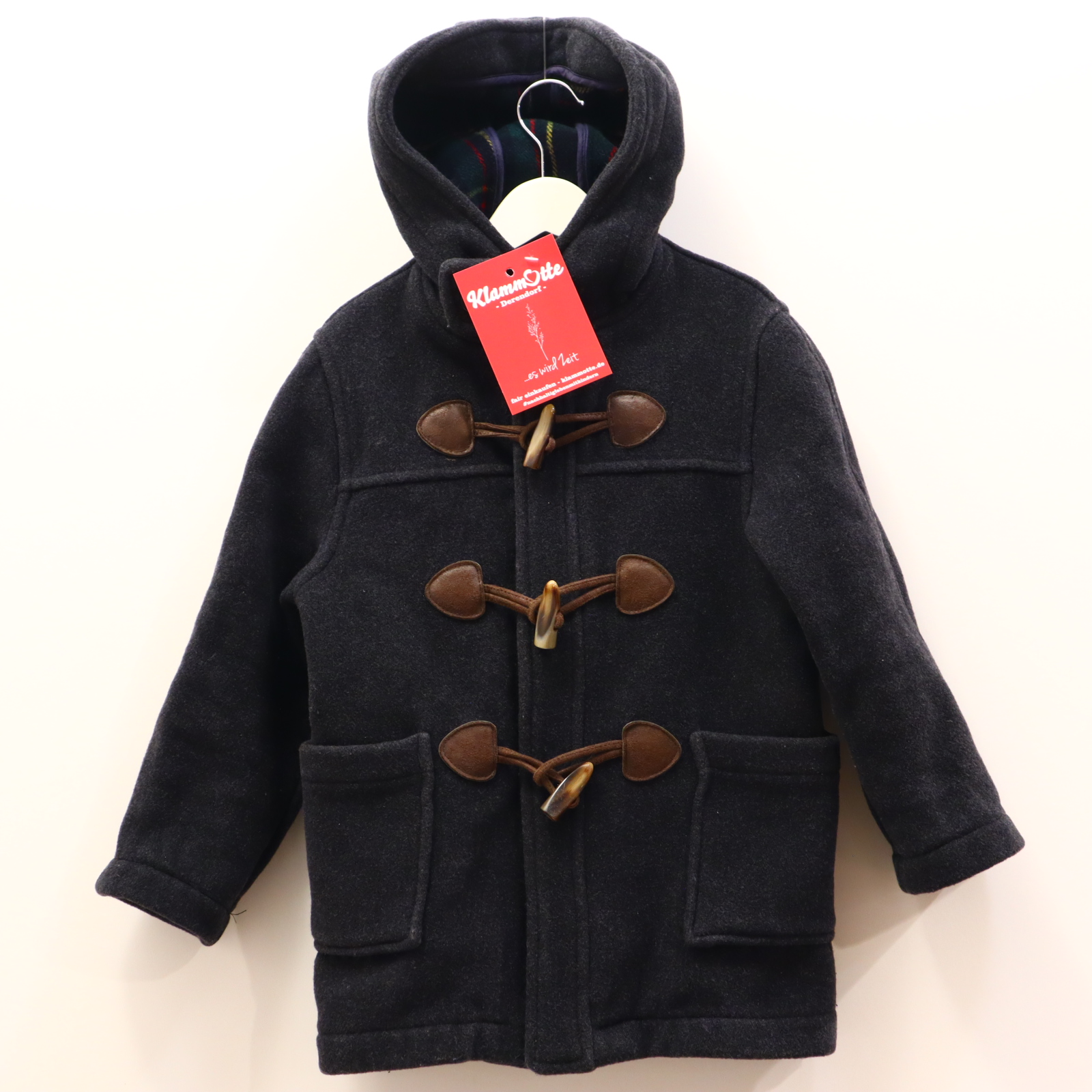 Jacke Dal Lago 116 anthrazit Duffle-Coat Kaschmir/Polyamid/Polyester/Wolle Herbst/Winter