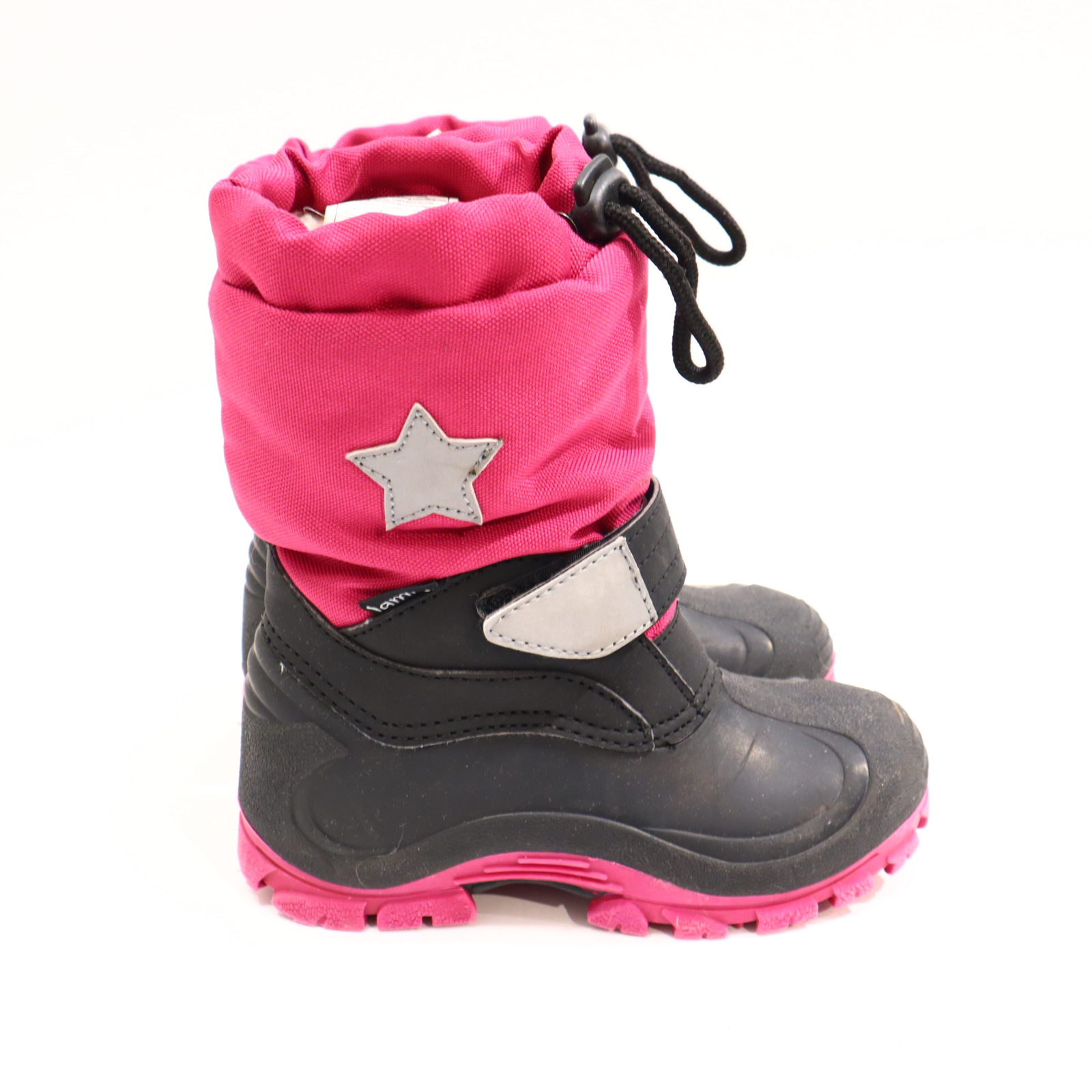 Stiefel lamino 29 pink/schwarz Snowboot Herbst/Winter gefüttert
