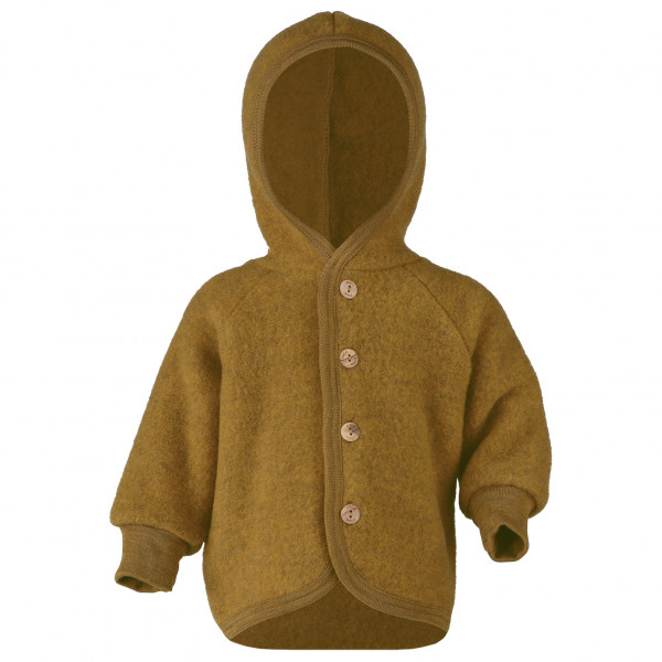 ENGEL Kapuzenjacke 100% Schurwolle (kbT)/Wollfleece