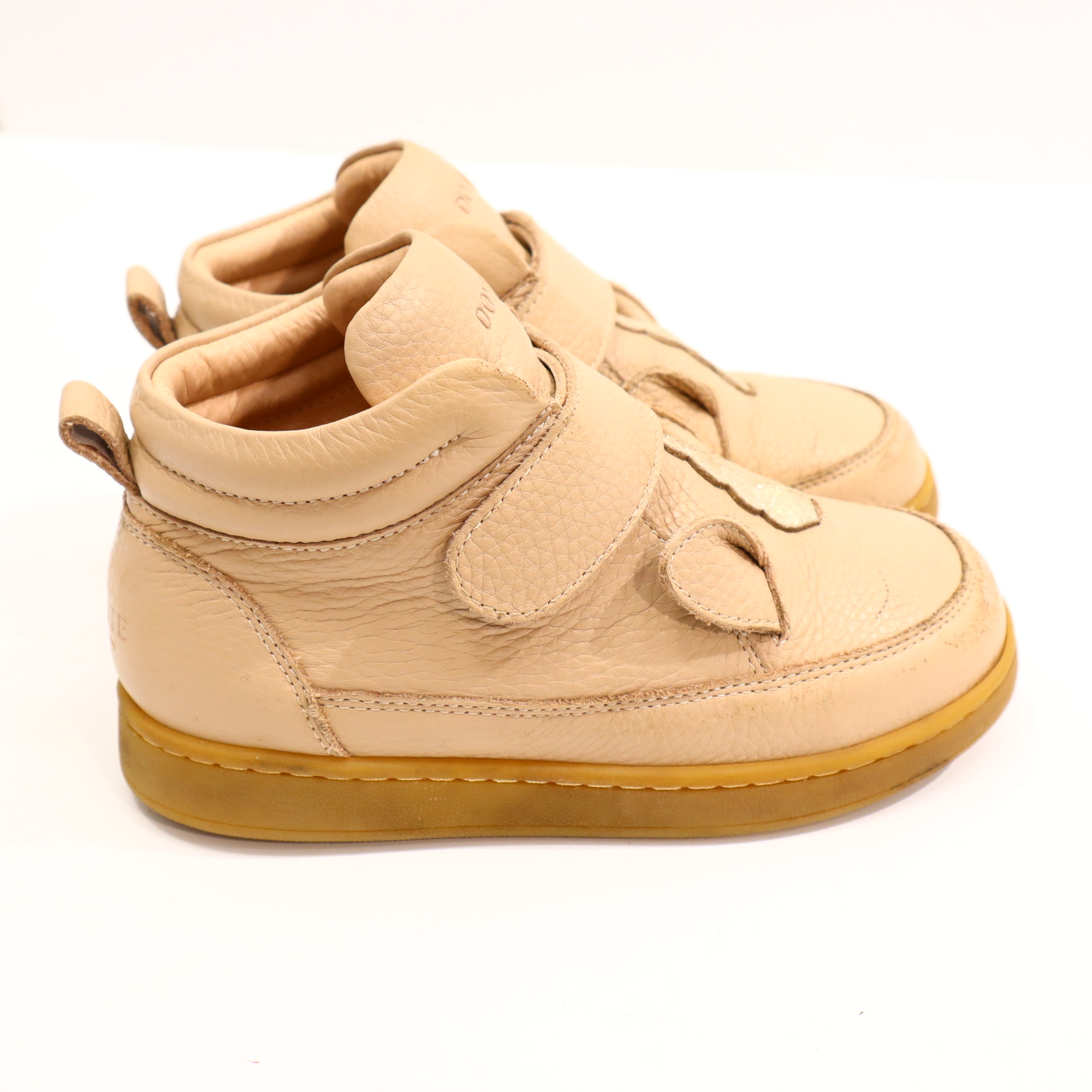 Halbschuhe DONSJE Klett 30 rosa leichte Gebrauchsspuren an den Kappen/leichte gleichmäßige Ablaufspuren