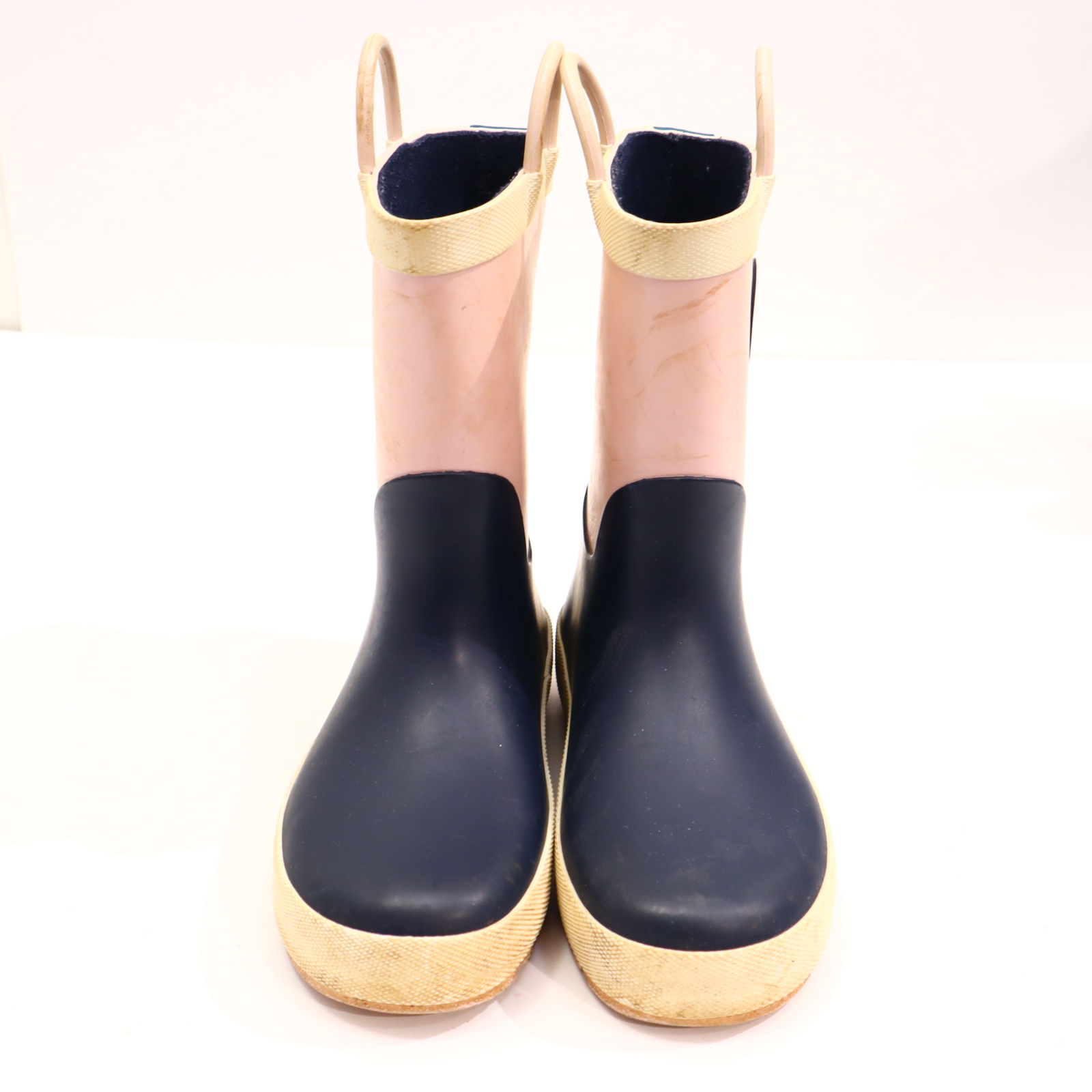 Gummistiefel Vertbaudet 30 blau/rosa