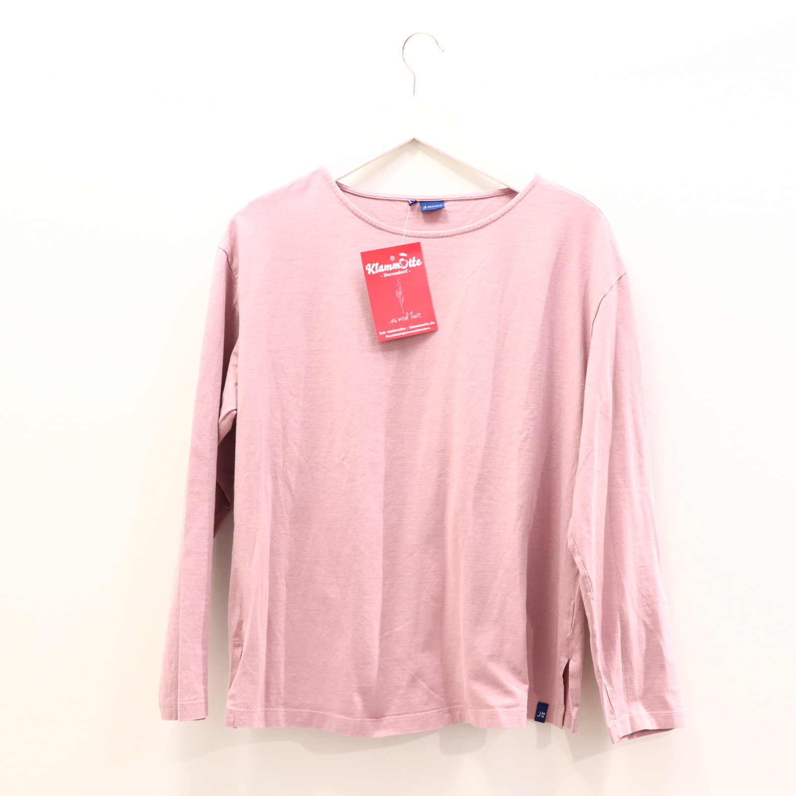 Shirt J.MAMA 44 rosa Baumwolle langarm