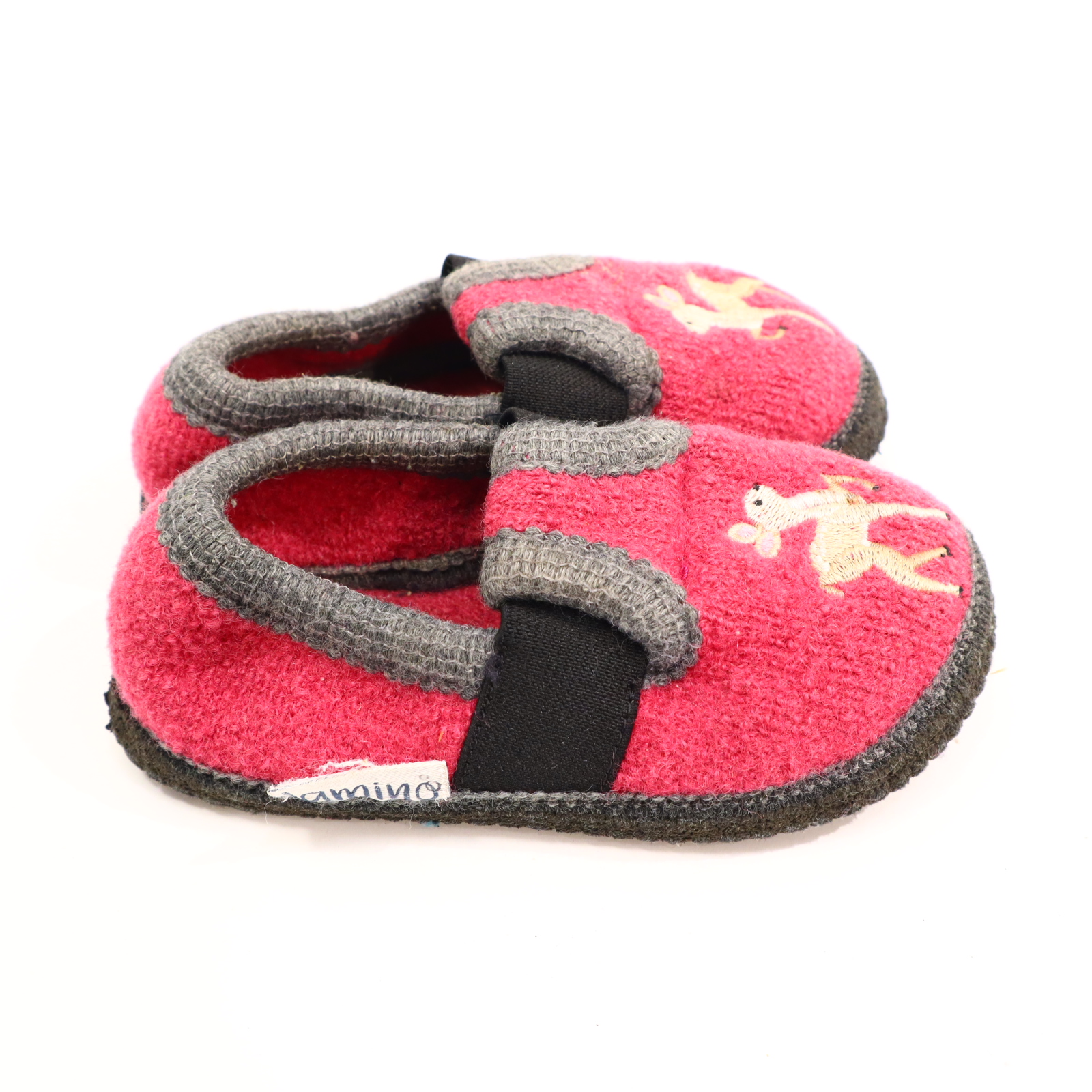 Hausschuhe/Wasserschuhe lamino 25 pink Pantoffel/Slipper Filz/Wolle