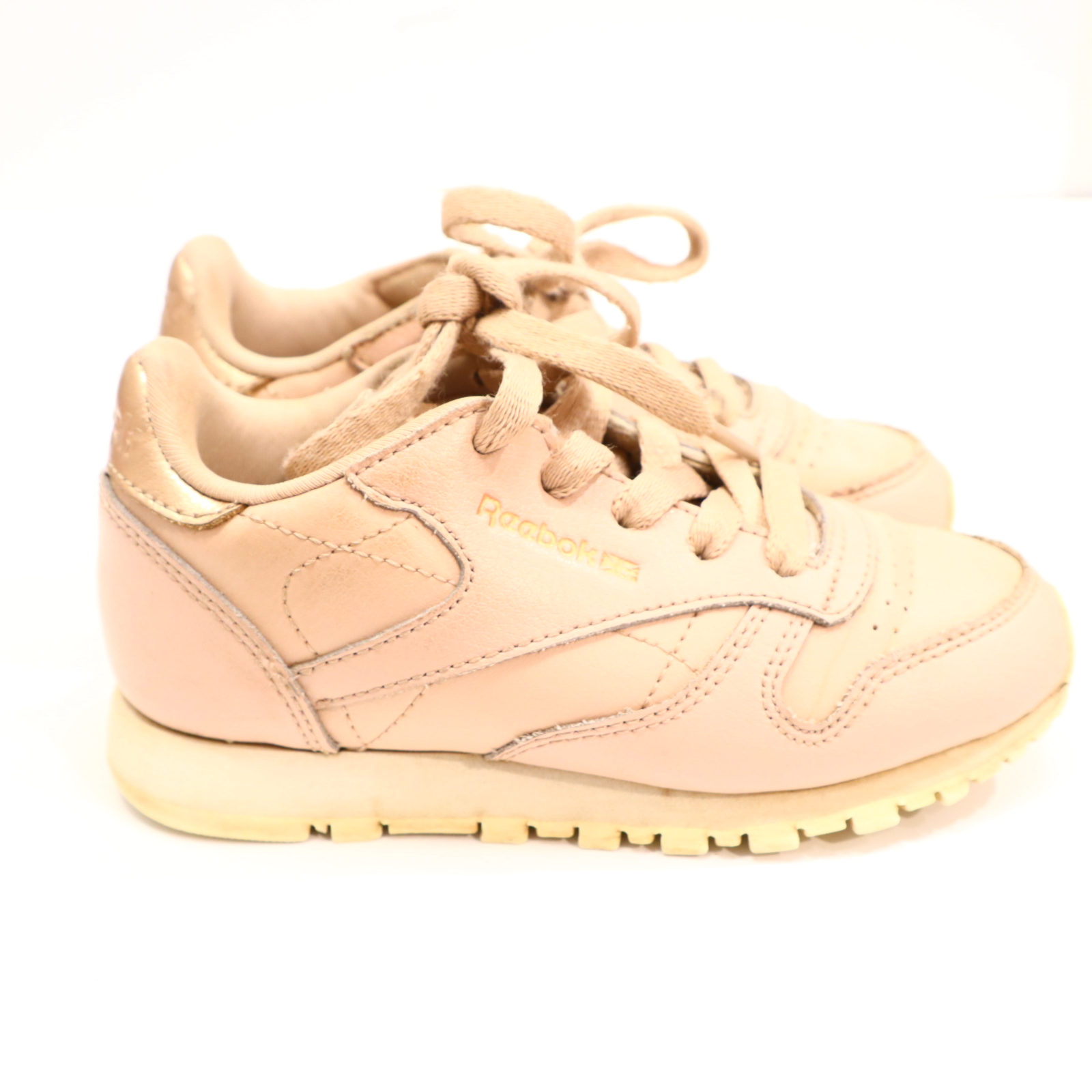 Halbschuhe reebok Schnürschuh/Sneaker 27 rosa leichte gleichmäßige Ablaufspuren