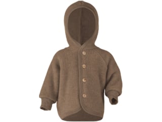 ENGEL Kapuzenjacke 100% Schurwolle (kbT)/Wollfleece