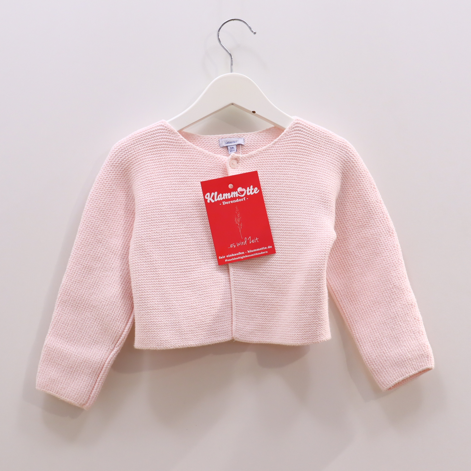 Oberteil absorba 86 rosa Strickjacke Baumwolle