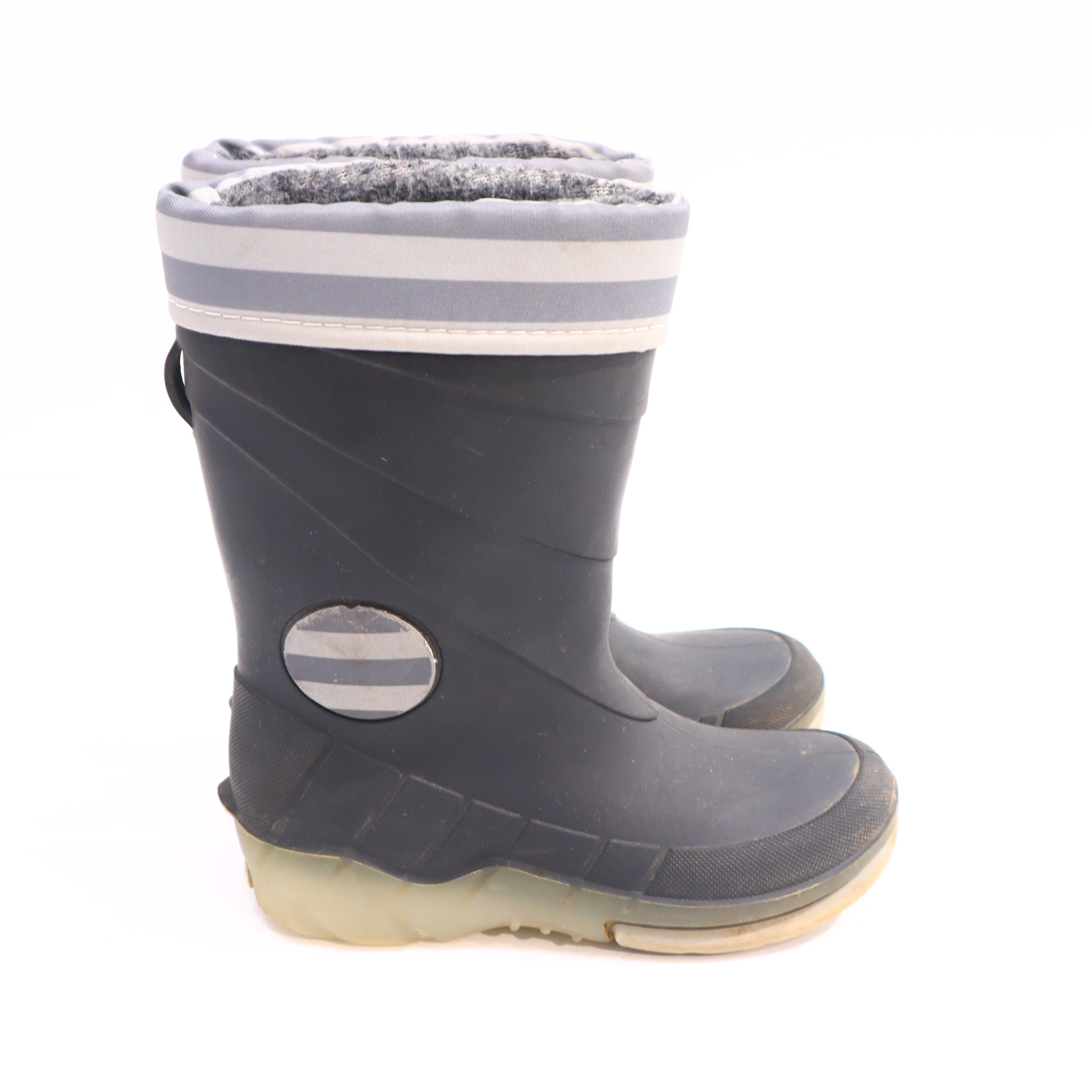 Gummistiefel 26/27 grau/schwarz herausnehmb. Futter