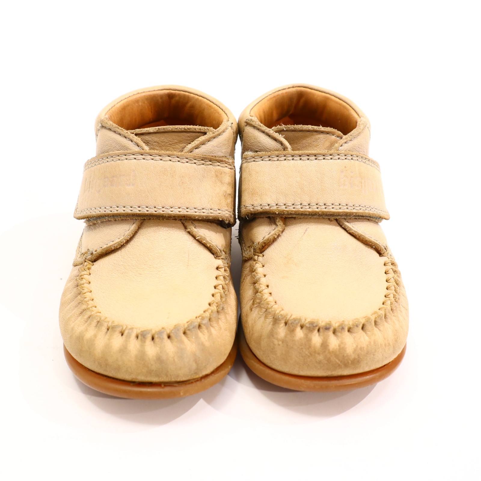 Halbschuhe bisgaard Klett/Moccassins 23 creme leichte gleichmäßige Ablaufspuren