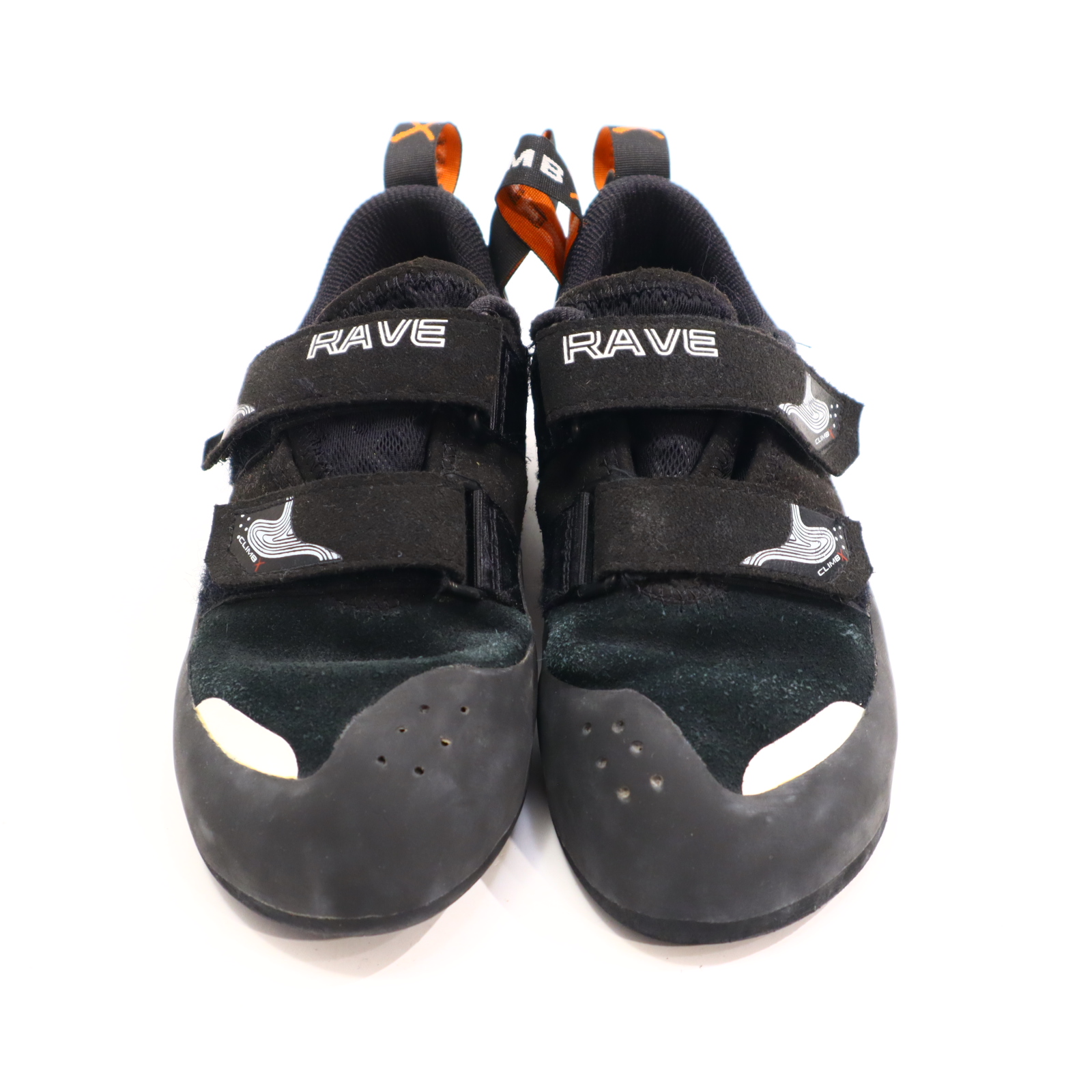 Sportschuh CLIMBX 38 Kletterschuh schwarz Klett Leder