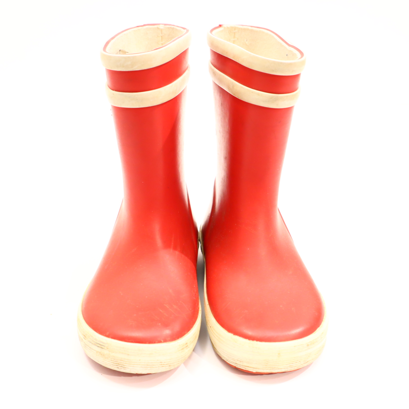 Gummistiefel AIGLE 23 rot Naturkautschuk