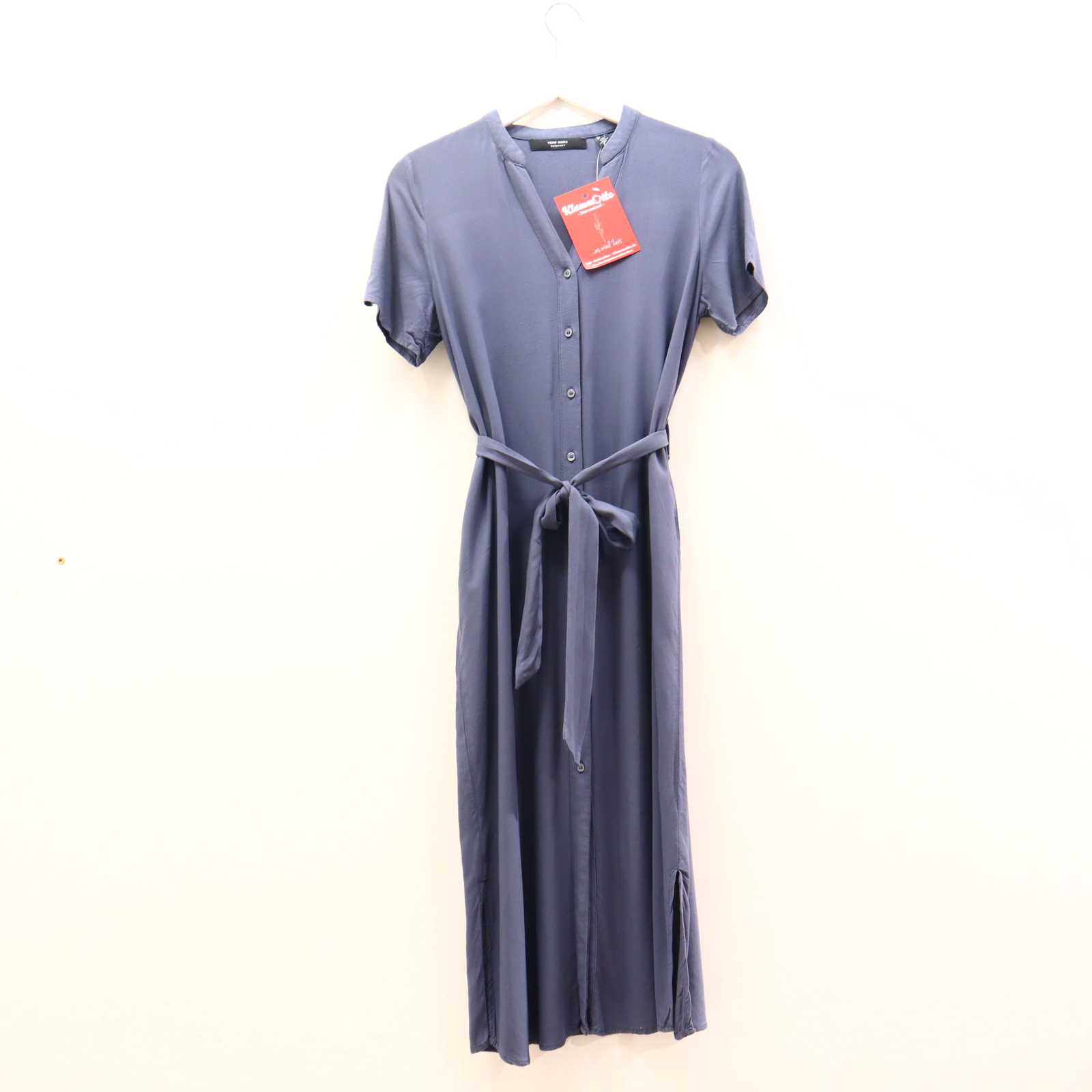 Kleider & Röcke VERO MODA Blusenkleid S/36 grau Viskose