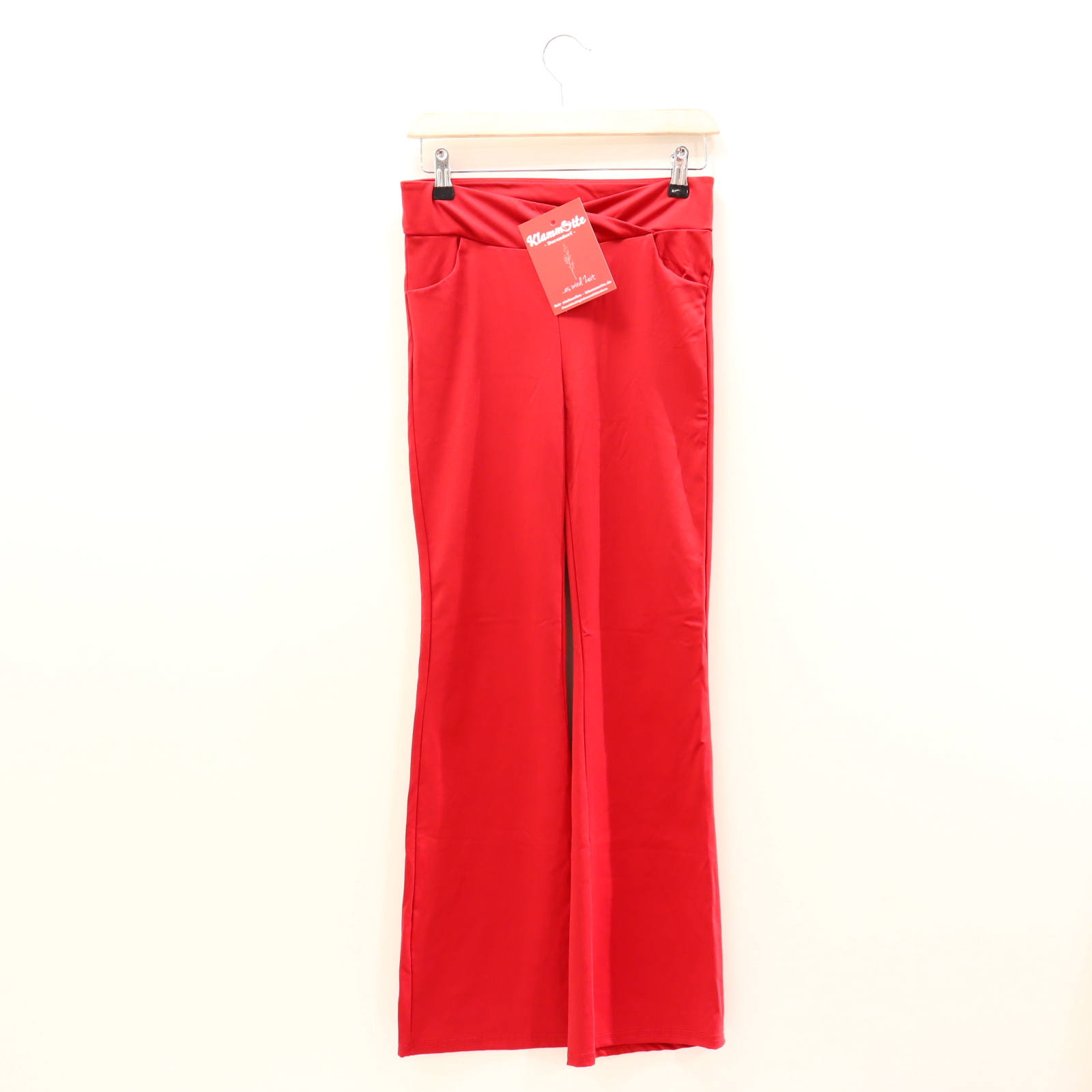 Hose Arshiner Legging 158 rot Nylon/Spandex Gummibandzug Bootcut/Flared