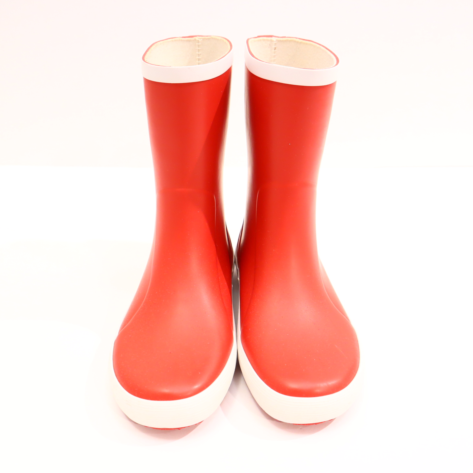 Gummistiefel BERGSTEIN 33 rot Naturkautschuk neuwertig!