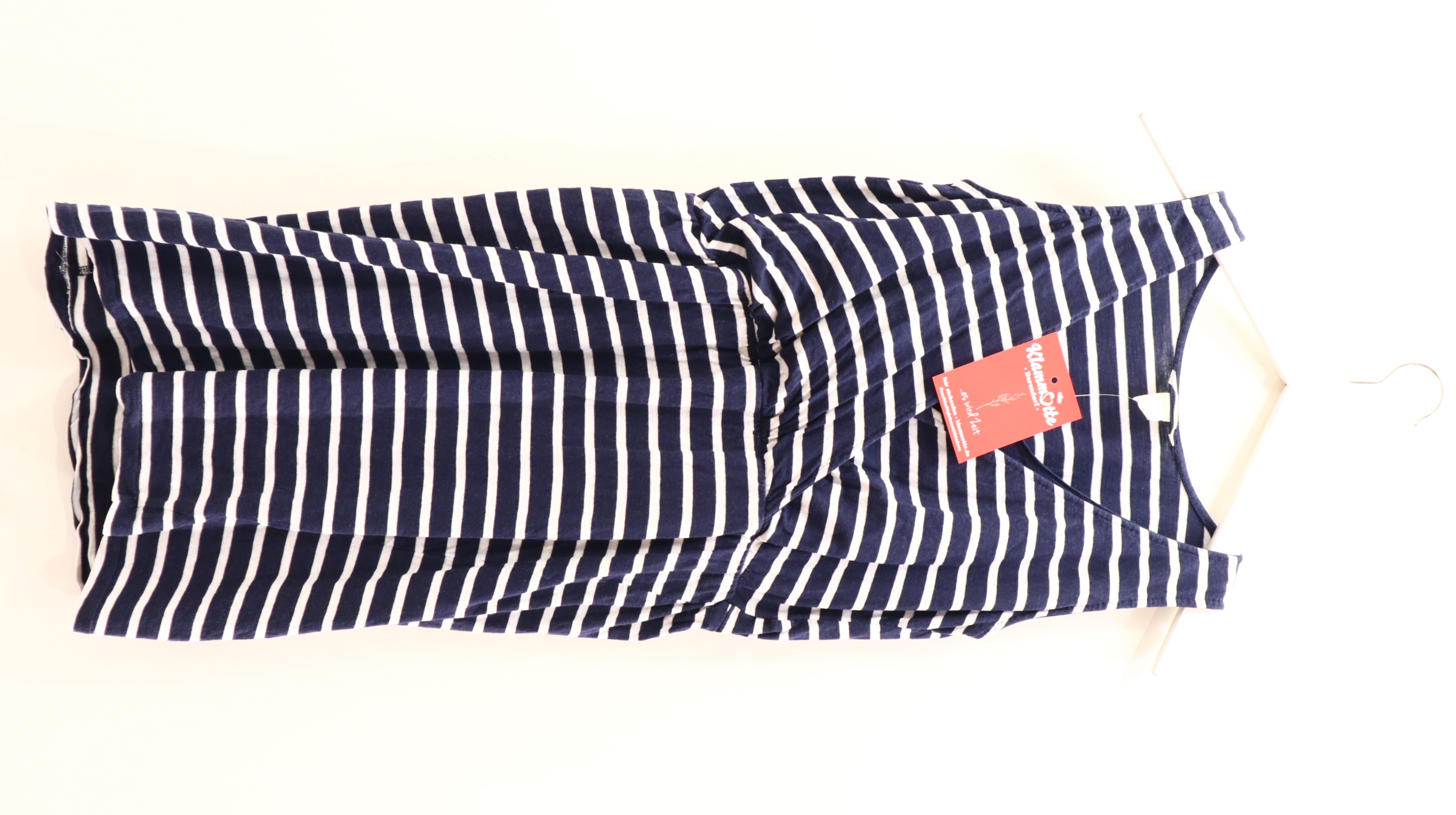 Kleider & Röcke H&M Jerseykleid/Stillkleid M/38/40 blau/weiß gestreift Baumwolle/Modal