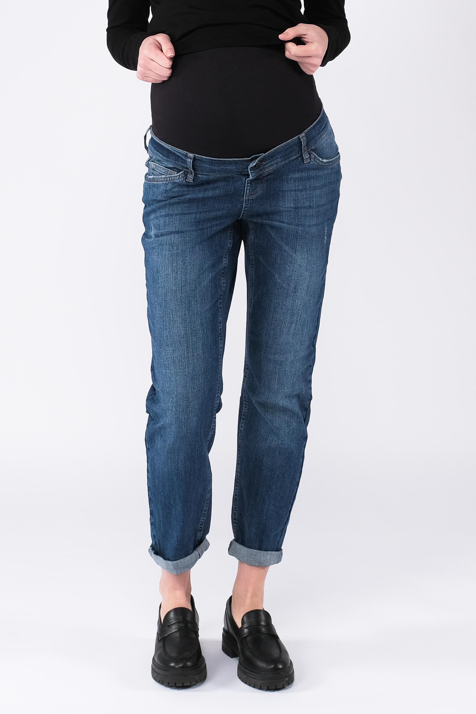 Hose LOVE2WAIT Jeans Norah W30/L32 Mom Fit blau DarK Wash denim NEU!