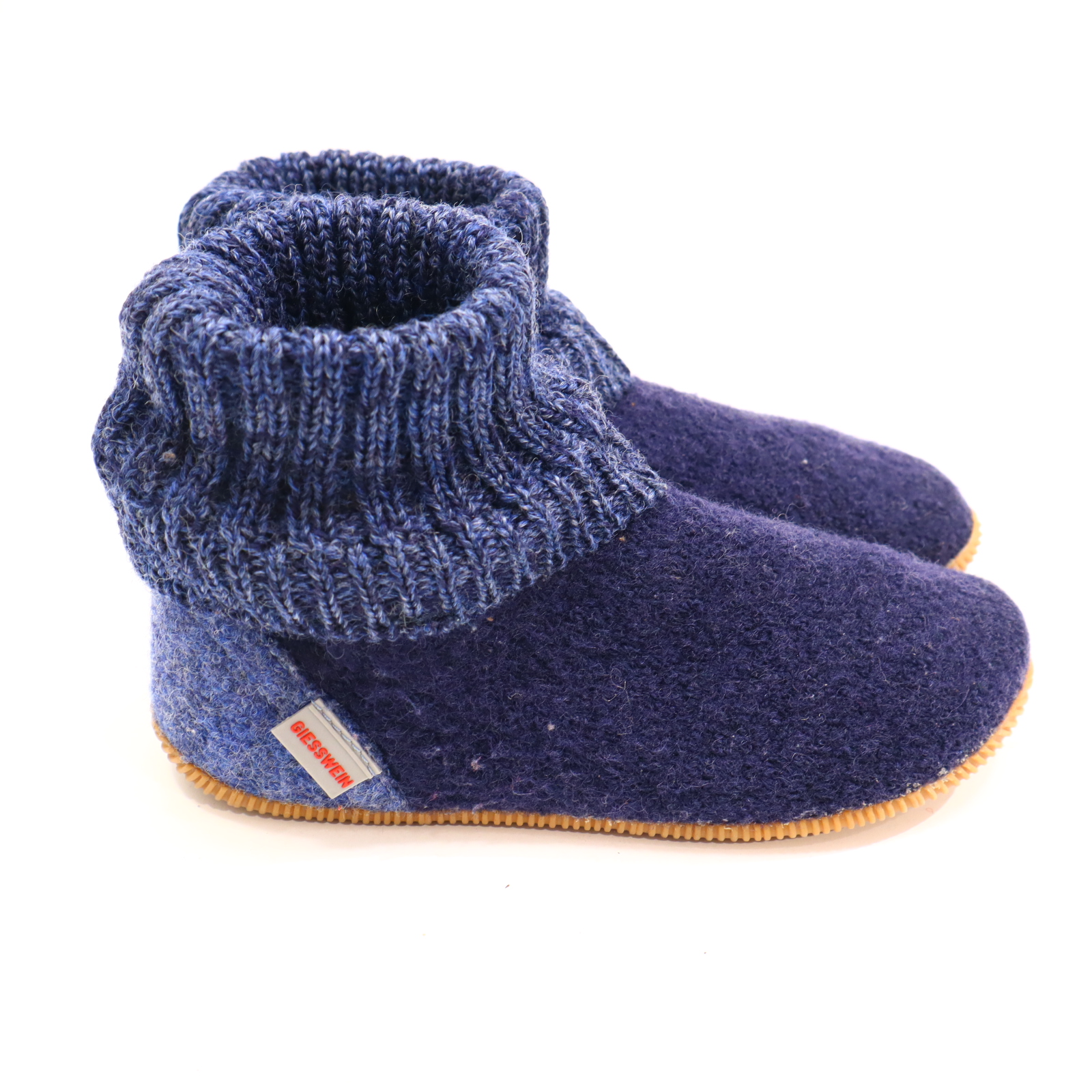 Hausschuhe/Wasserschuhe GIESSWEIN 29 blau Hüttenschuhe Filz/Wolle