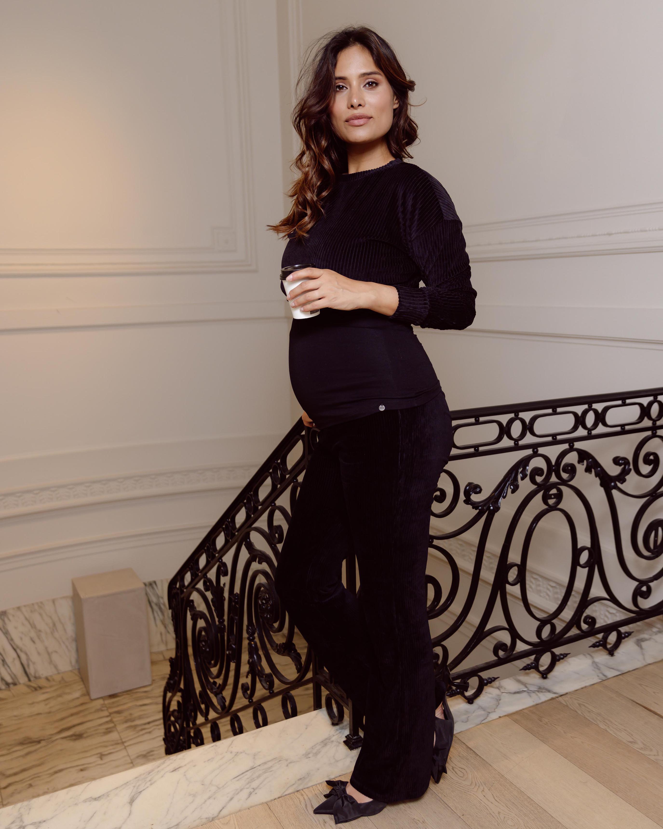 Hose LOVE2WAIT M Pants/Flared schwarz