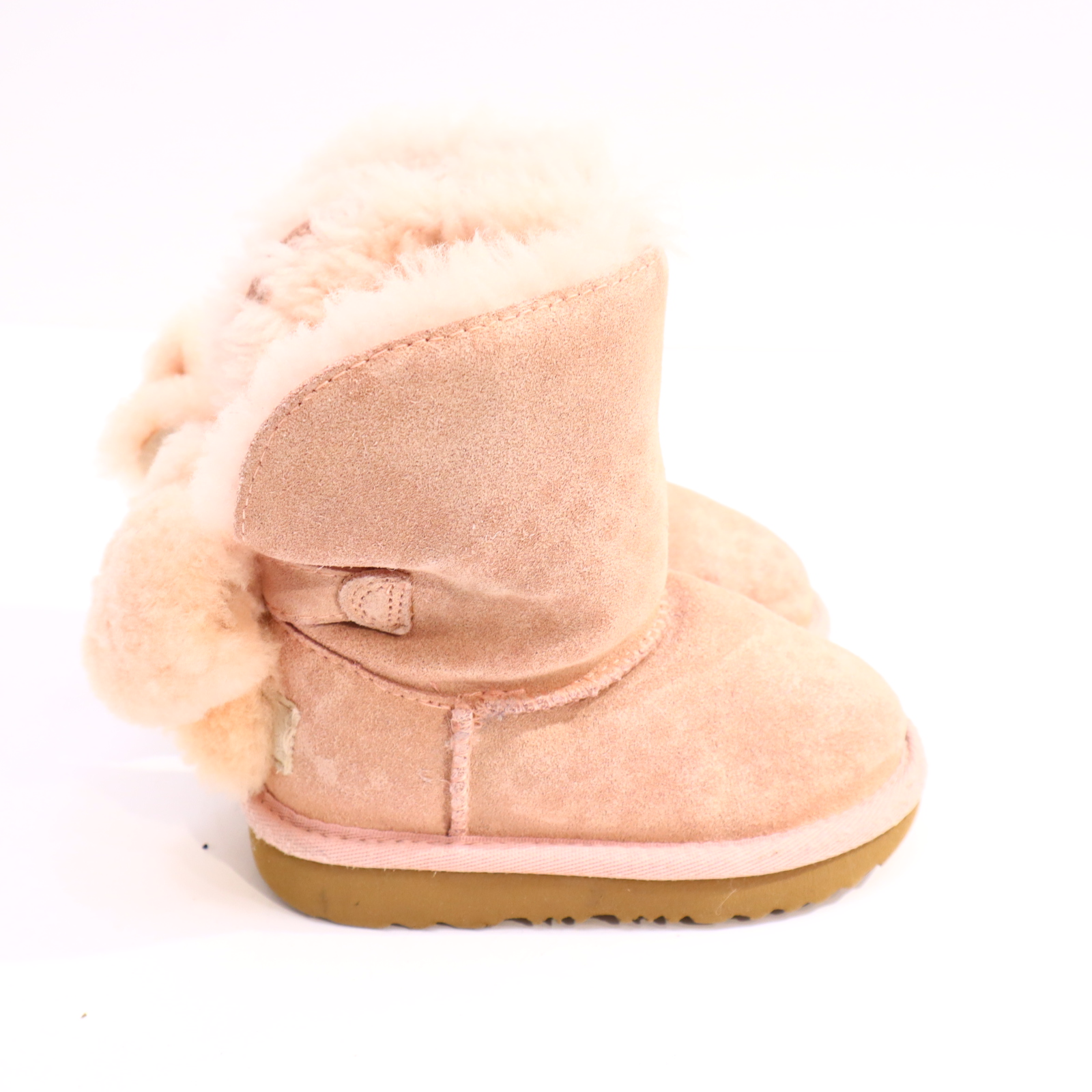 Stiefel UGG 23.5 rosa Lammfell Boot Herbst/Winter gut