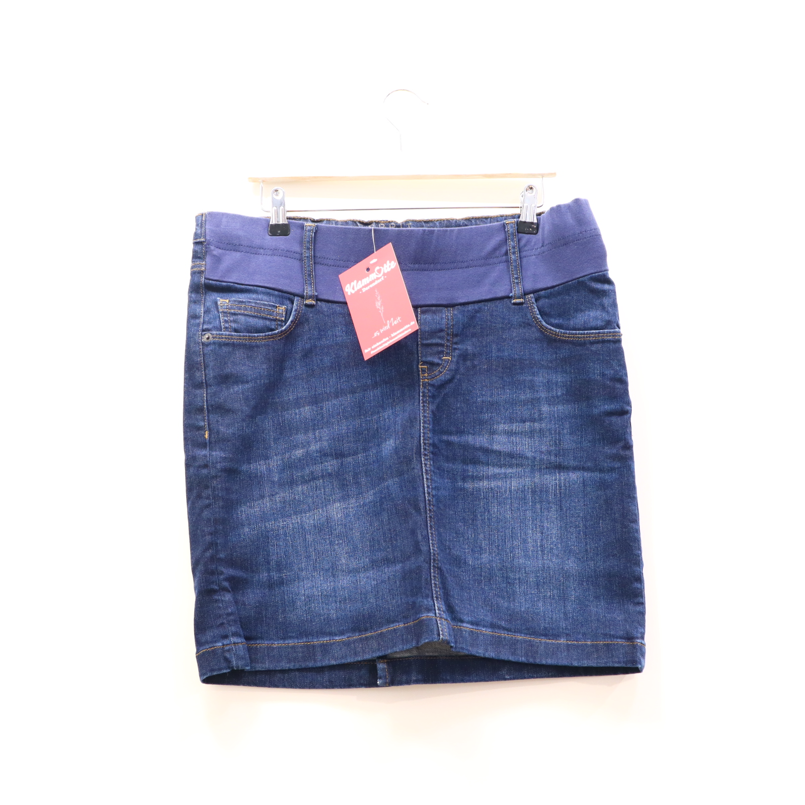 Kleider & Röcke ESPRIT Jeansrock S/36 blau Denim Low rib/verstellbar