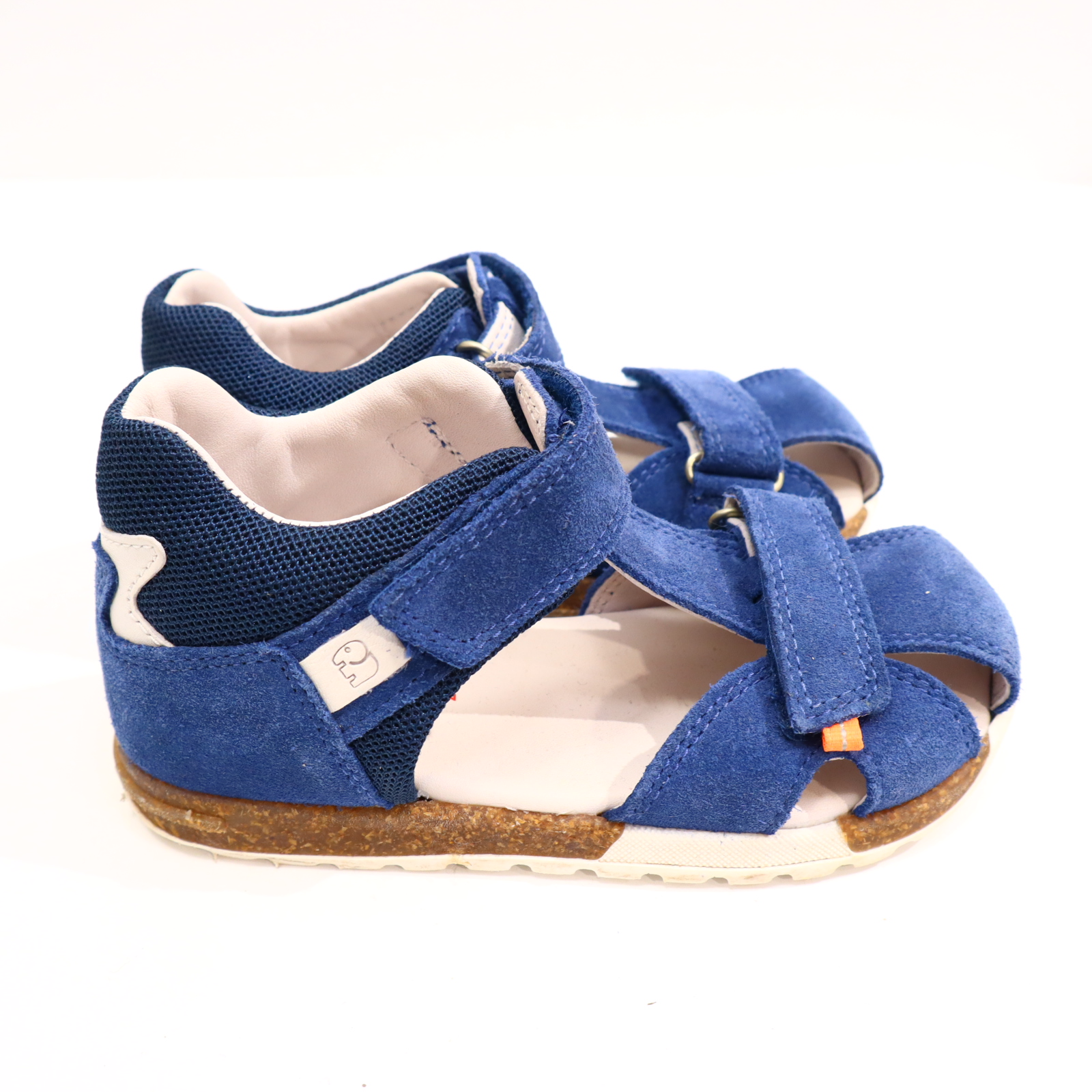 Sandalen Elefanten 26 blau Leder M sehr gut