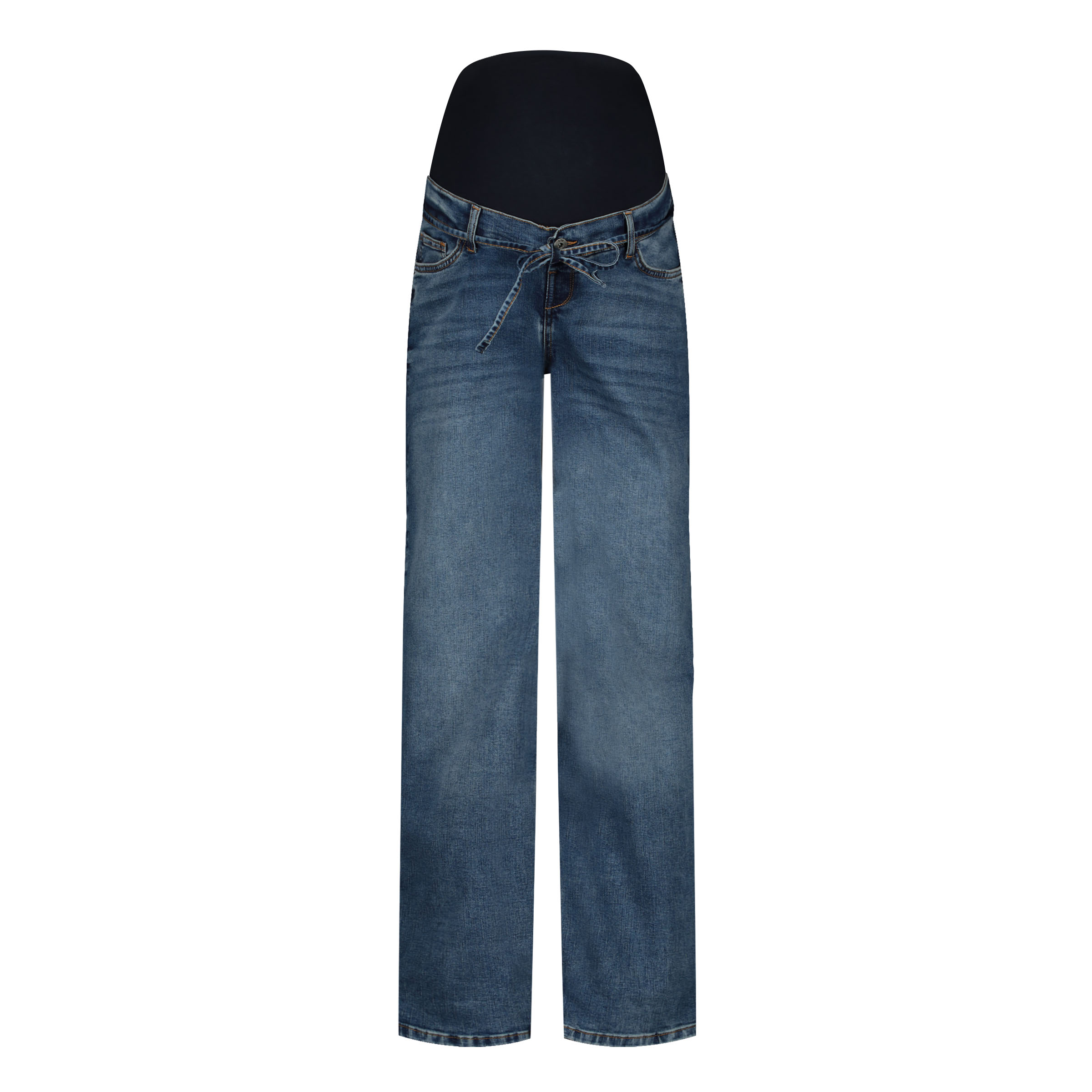 Hose LOVE2WAIT W28 Kate Tapered blau Stone wash