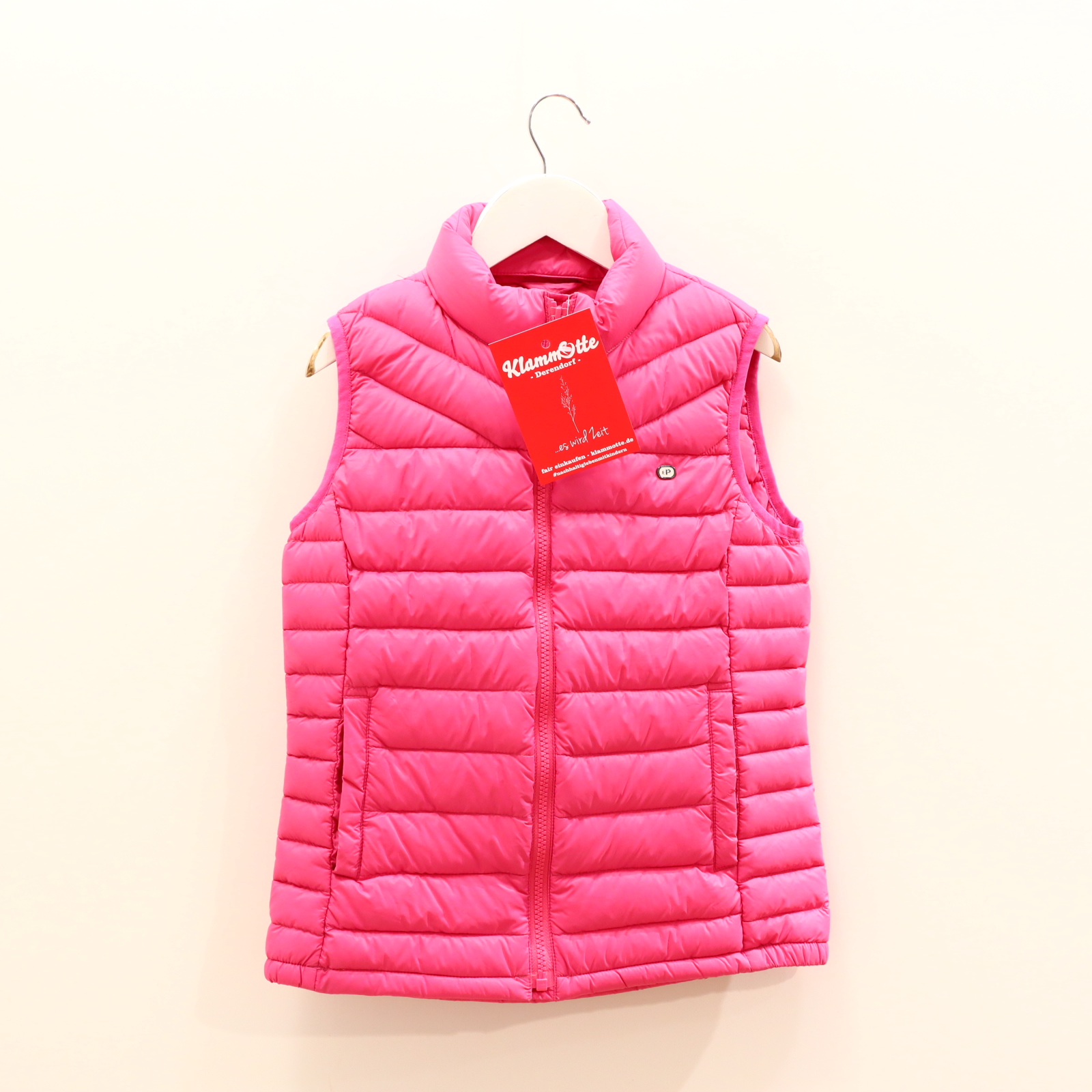 Jacke EDDIE PEN Steppweste 152 Daunen/Federn pink Übergang/Herbst