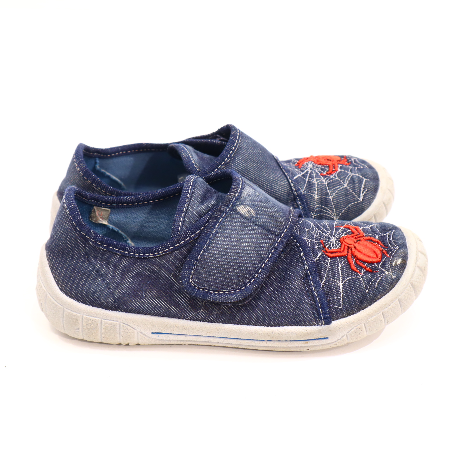 Hausschuhe/Wasserschuhe SuperFit 30 blau Pantoffel Mittel