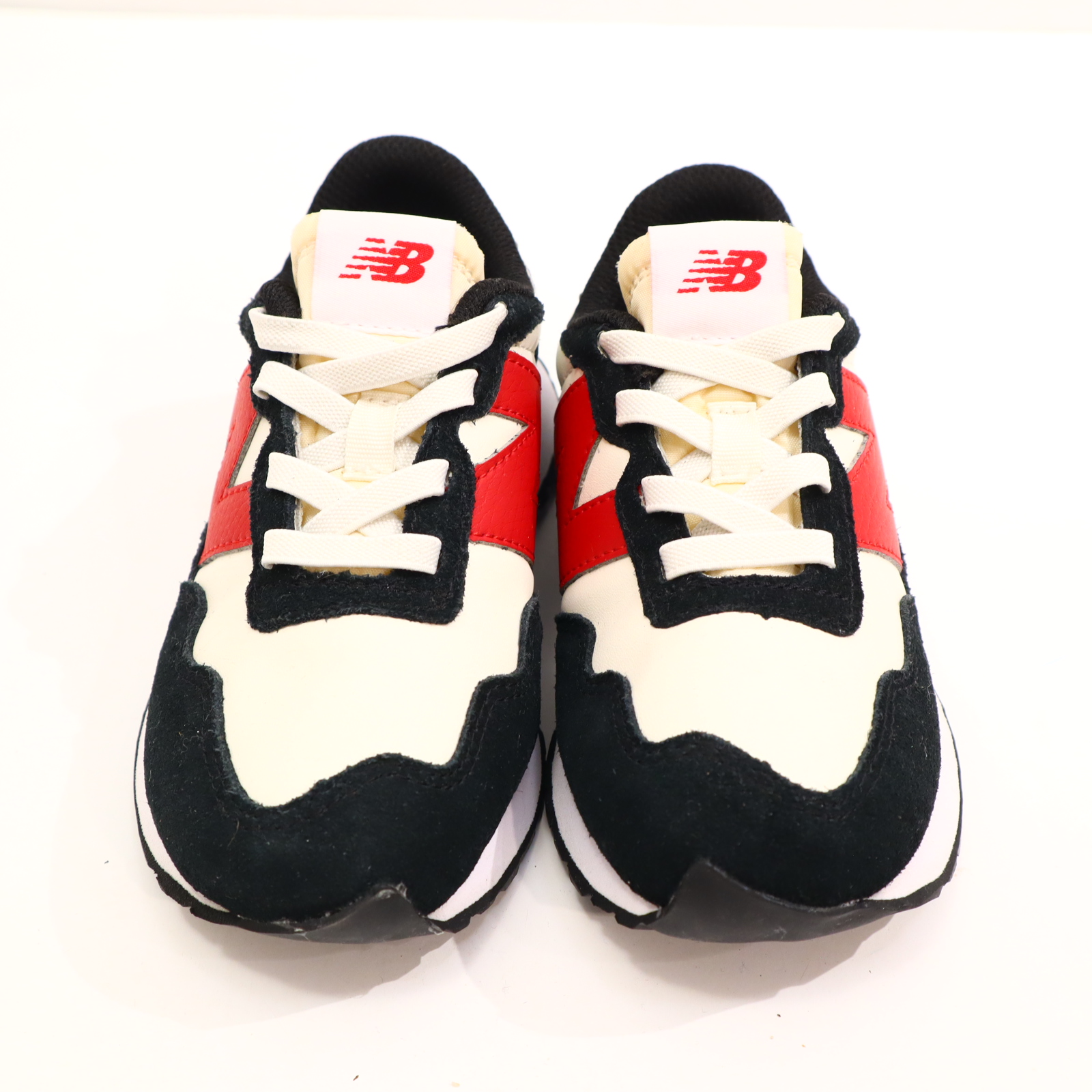 Halbschuhe new balance Slipper/Sneaker 30.5 rot/schwarz/weiß neuwertig!/sehr gut