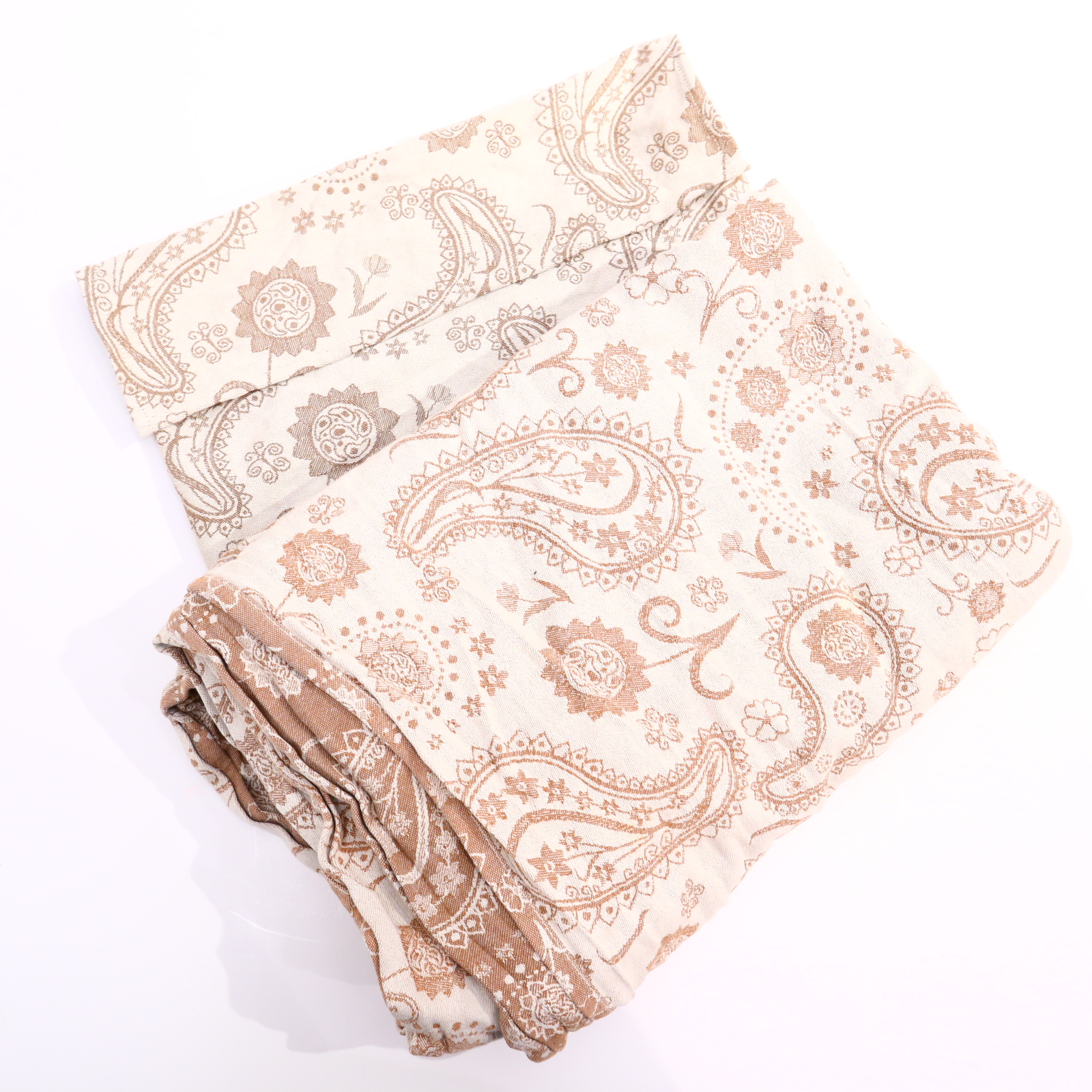 Tragehilfe Fidella Tragetuch braun/sand Bio-Baumwolle/gewebt 460x80cm mit Beutel!